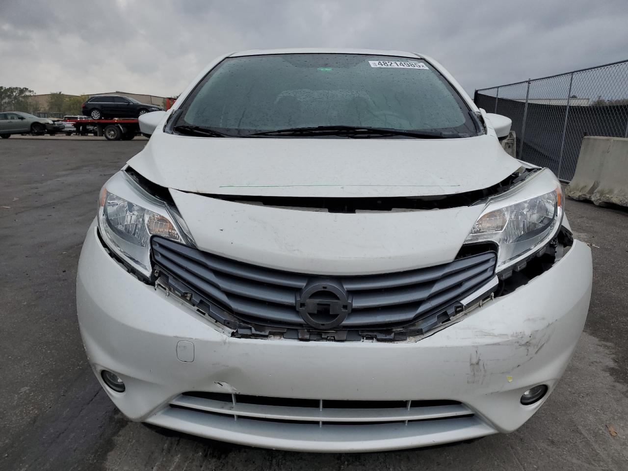 2016 Nissan Versa VIN 3N1CE2CP1GL382297 Copart auction photo, front end / side damage thumbnail 5
