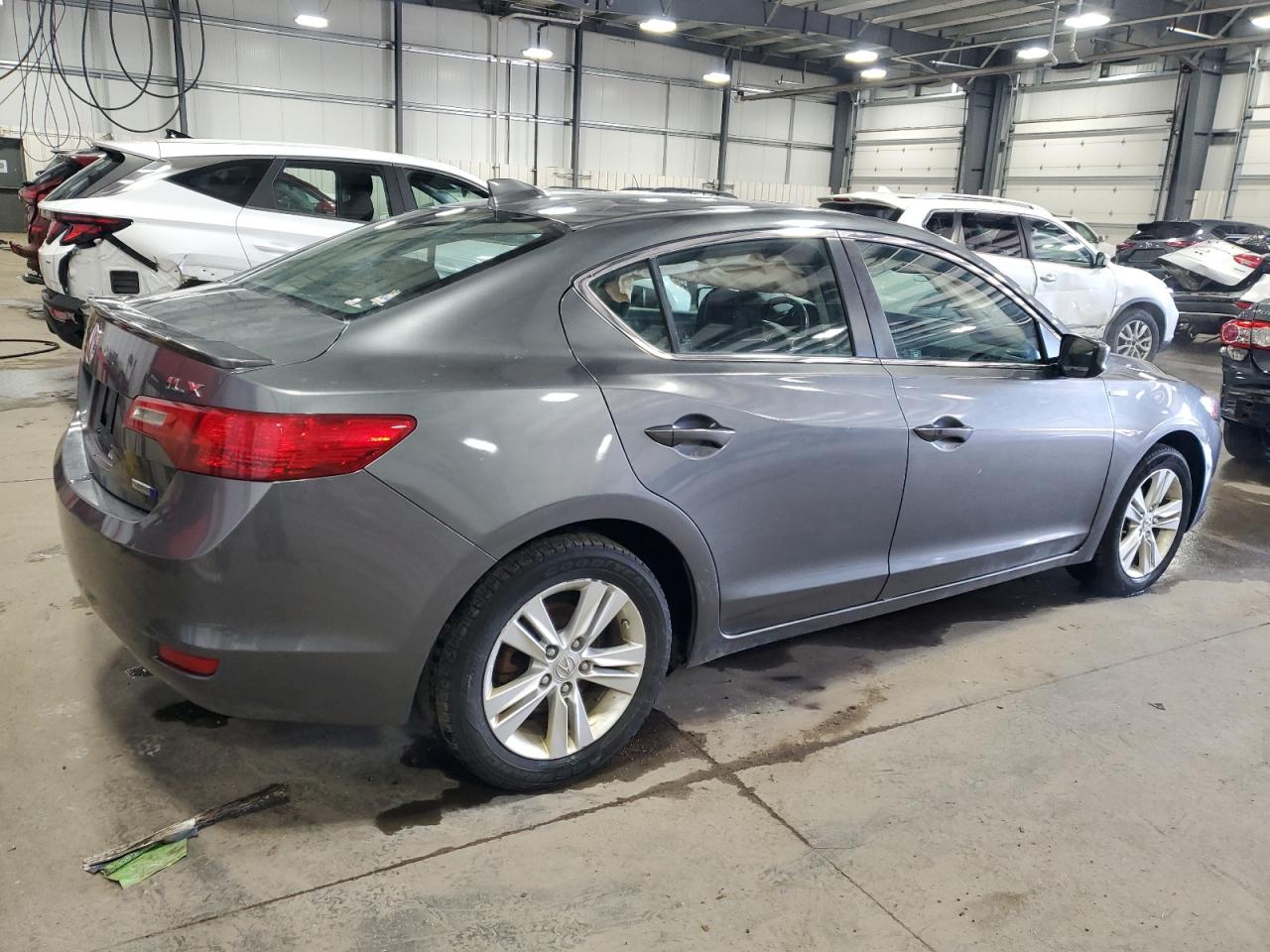 2013 Acura ILX VIN 19VDE3F32DE301705 Copart auction photo, undercarriage damage thumbnail 3