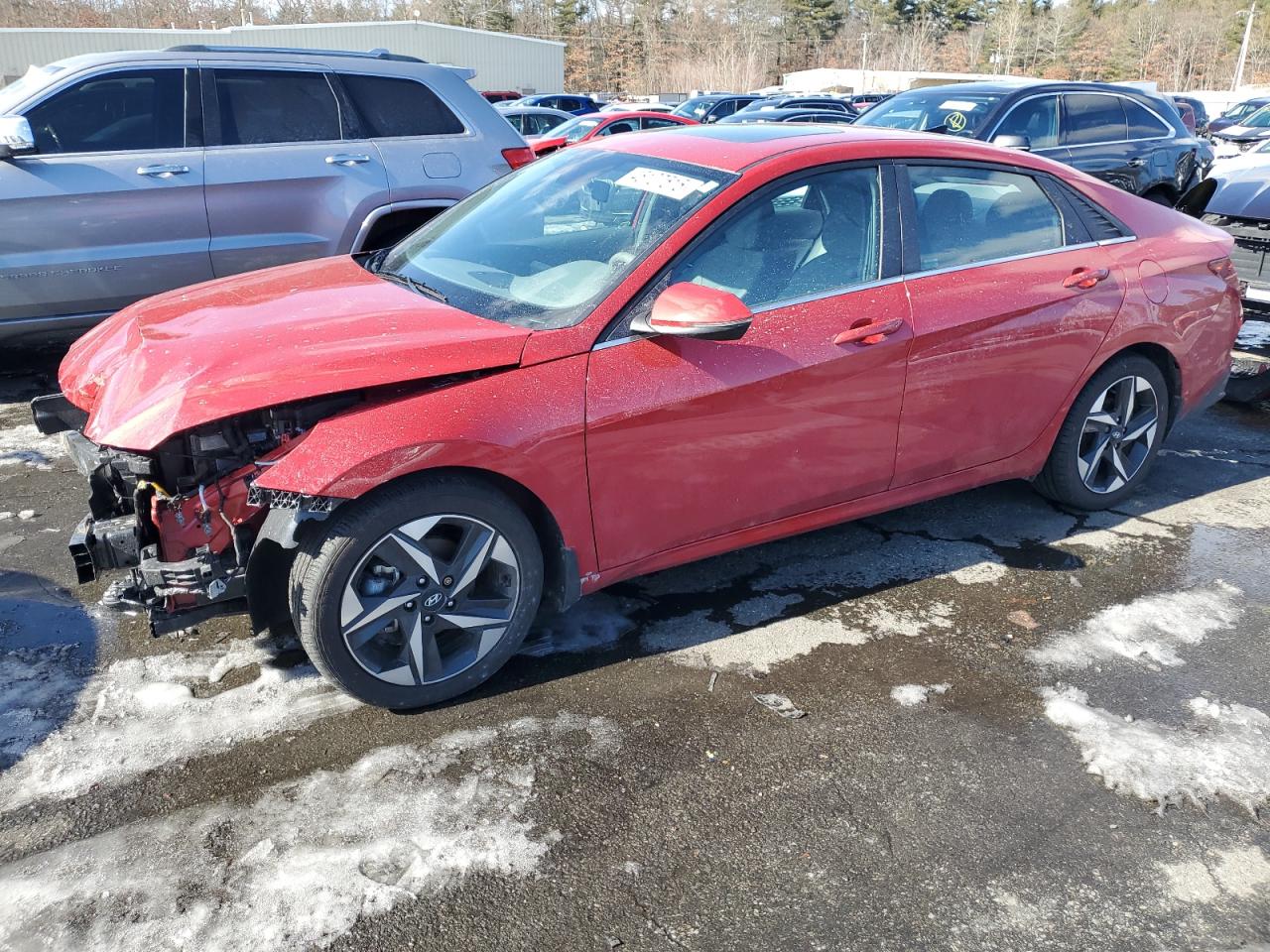 2022 Hyundai Elantra VIN 5NPLN4AG8NH073984