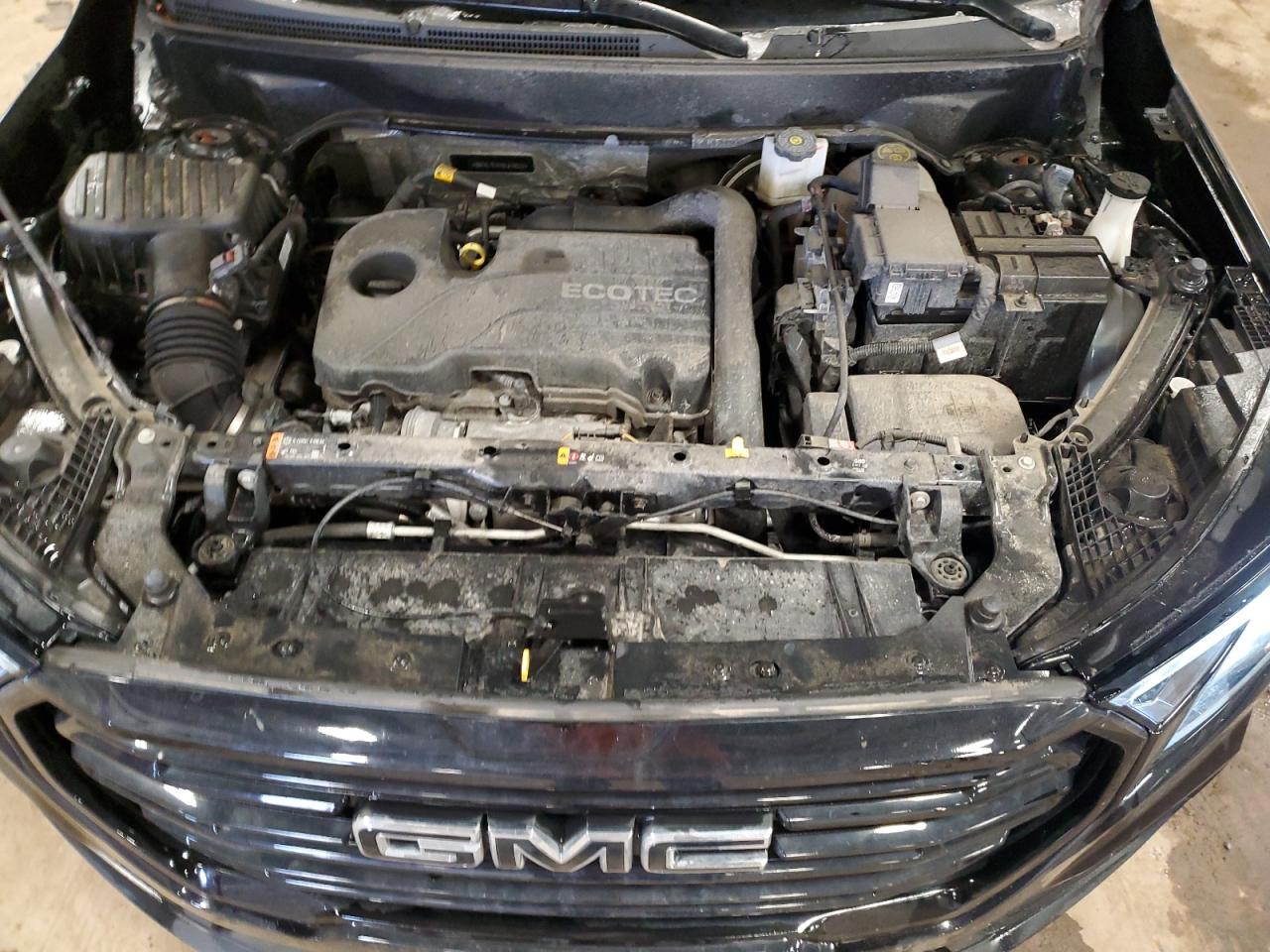 2022 GMC Terrain VIN 3GKALTEV1NL216522 Copart auction photo, side damage thumbnail 12