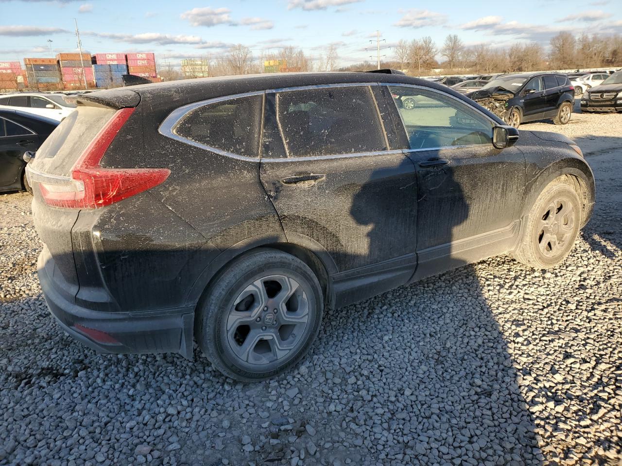 2018 Honda CR-V VIN 7FARW1H80JE011268 Copart auction photo, front end damage thumbnail 3