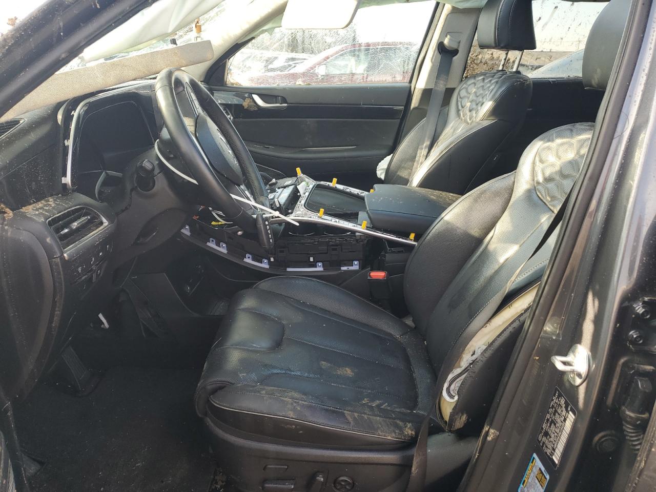 2022 Hyundai Palisade VIN KM8R5DHE8NU394083 Copart auction photo, rollover / undercarriage damage thumbnail 7