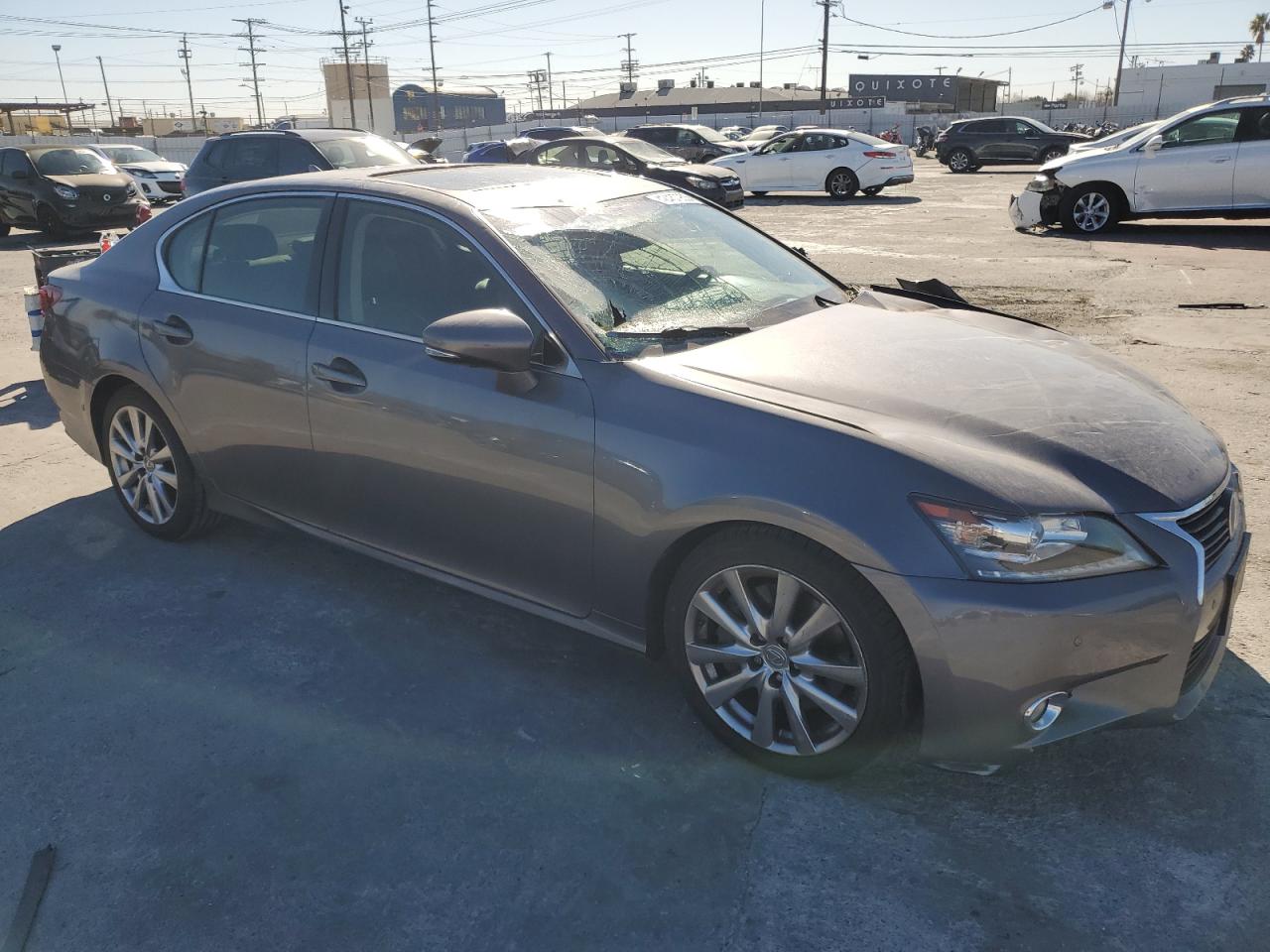 2013 Lexus GS VIN JTHBE1BL8D5009074 Copart auction photo, water/flood / all over damage thumbnail 4