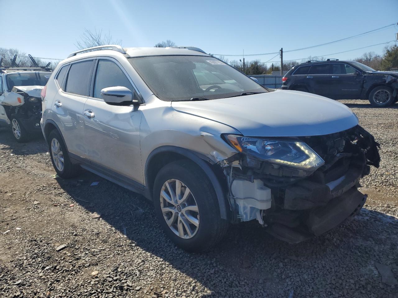 2018 Nissan Rogue VIN KNMAT2MV5JP541924 Copart auction photo, front end damage thumbnail 4