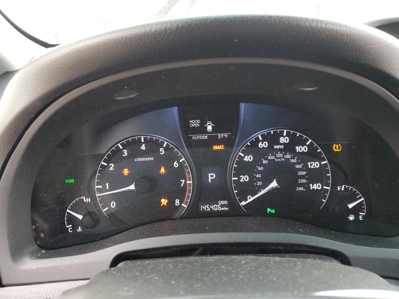 2014 Lexus RX VIN 2T2BK1BA5EC238692 Copart auction photo, side / front end damage thumbnail 9