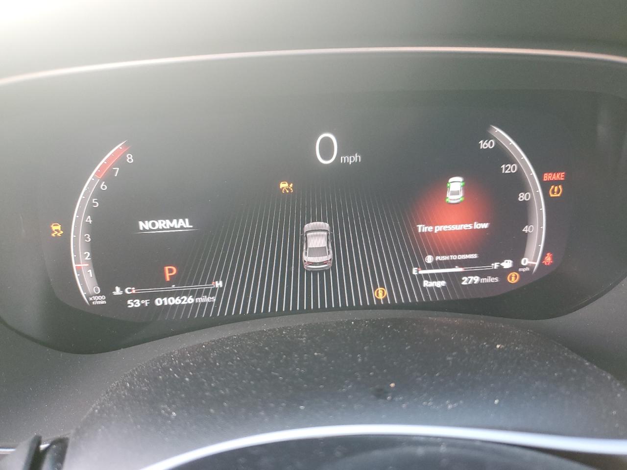 2024 Acura TLX VIN 19UUB7F0XRA000155 Copart auction photo, missing/altered vin / minor dent/scratches damage thumbnail 9