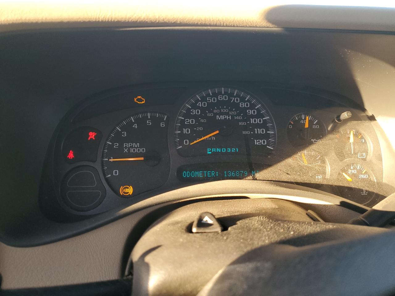 2003 Chevrolet Silverado VIN 2GCEK19T531146888 Copart auction photo, front end / mechanical damage thumbnail 9
