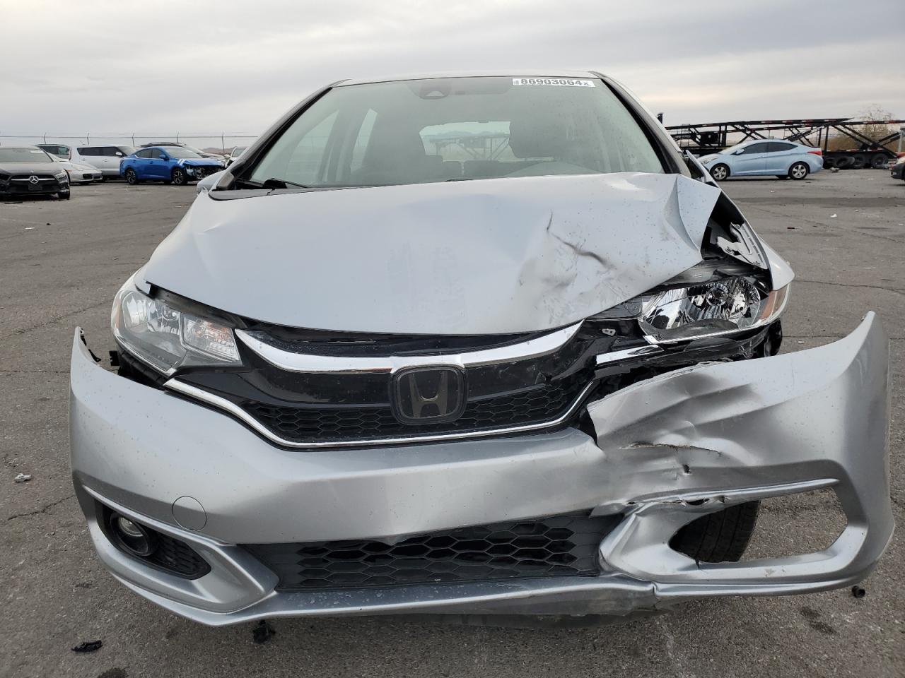2019 Honda Fit VIN 3HGGK5H80KM714325 Copart auction photo, front end / rear end damage thumbnail 5