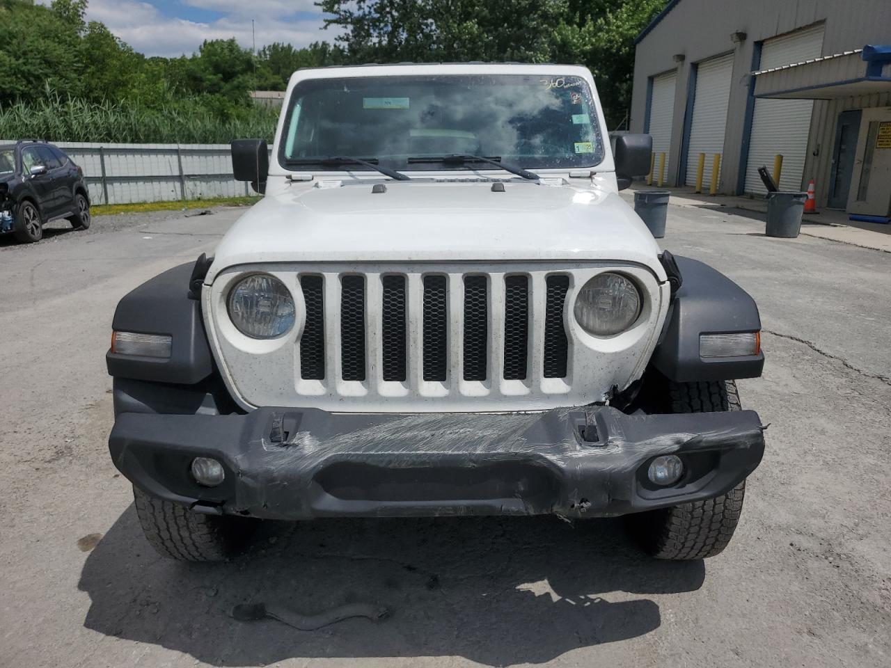 2018 Jeep Wrangler VIN 1C4HJXDG0JW233973 Copart auction photo, frame damage damage thumbnail 5