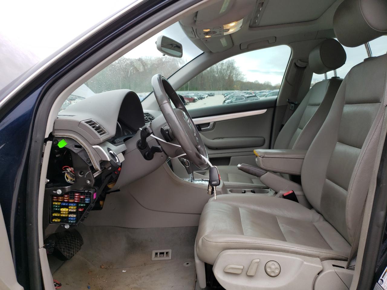 2008 Audi A4 VIN WAUDF78E78A076598 Copart auction photo, burn - interior / minor dent/scratches damage thumbnail 7