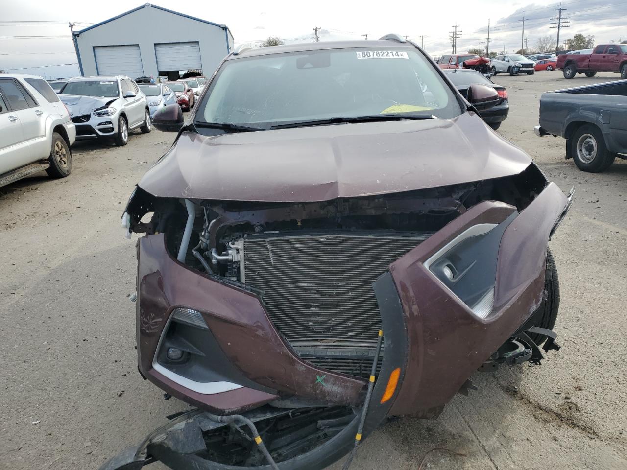 2022 Buick Encore VIN KL4MMESL2NB032576 Copart auction photo, front end damage thumbnail 5