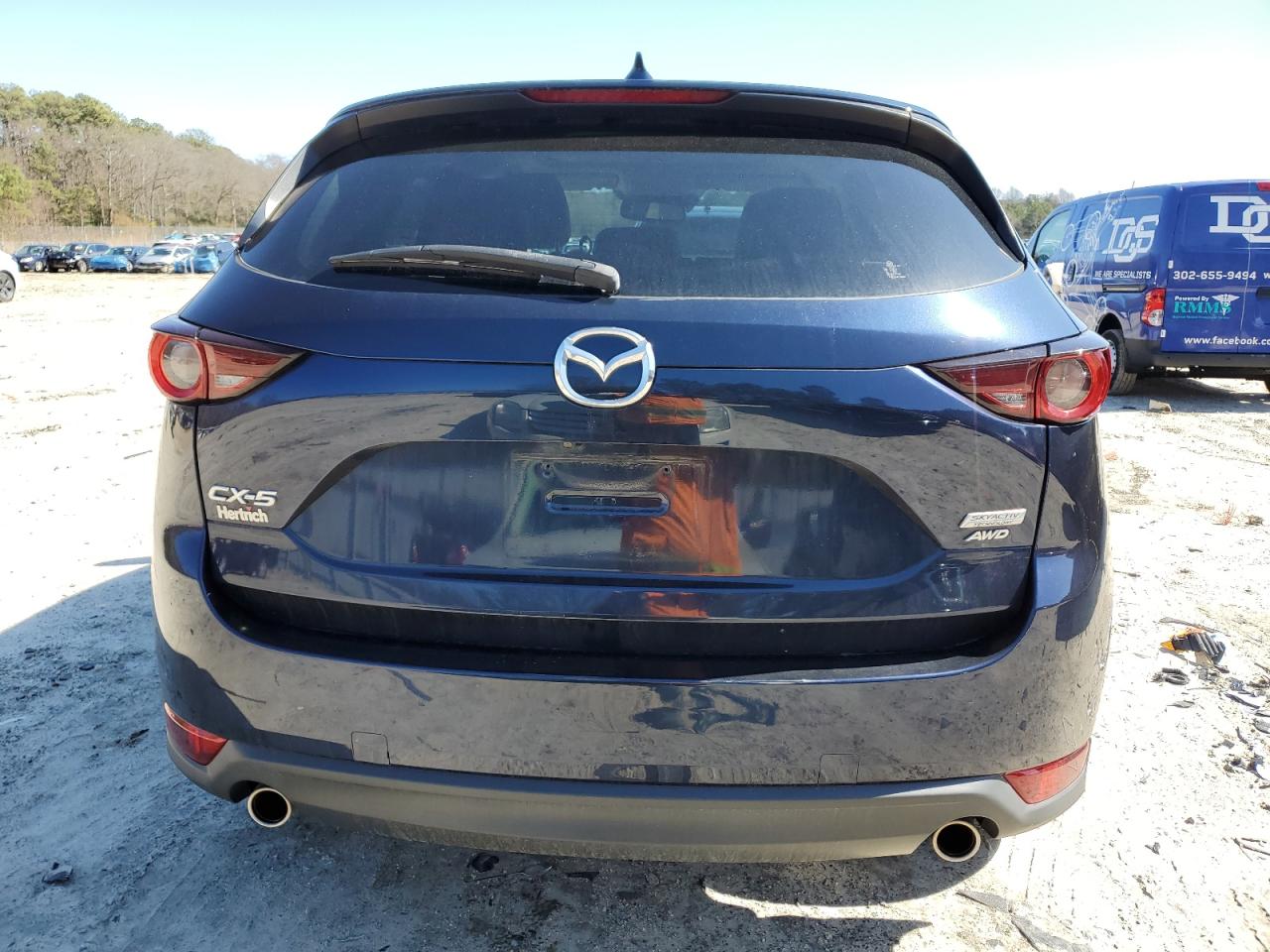 2019 Mazda CX-5 VIN JM3KFBCM7K0569018 Copart auction photo, front end / minor dent/scratches damage thumbnail 6