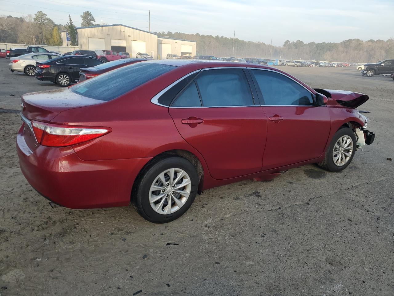 2017 Toyota Camry VIN 4T1BF1FK9HU728633 Copart auction photo, front end damage thumbnail 3