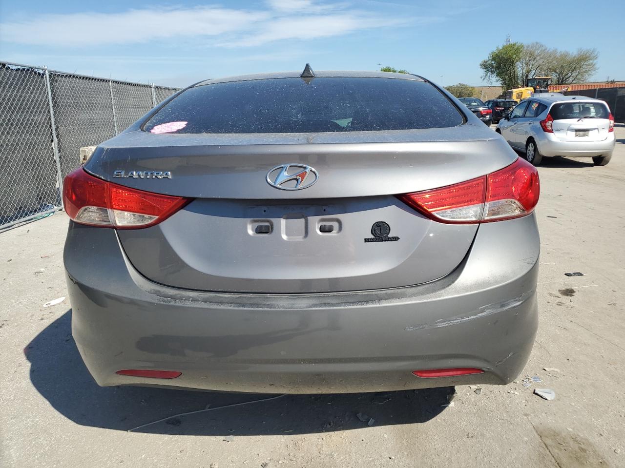 2011 Hyundai Elantra VIN 5NPDH4AE6BH057532 Copart auction photo, front end / minor dent/scratches damage thumbnail 6