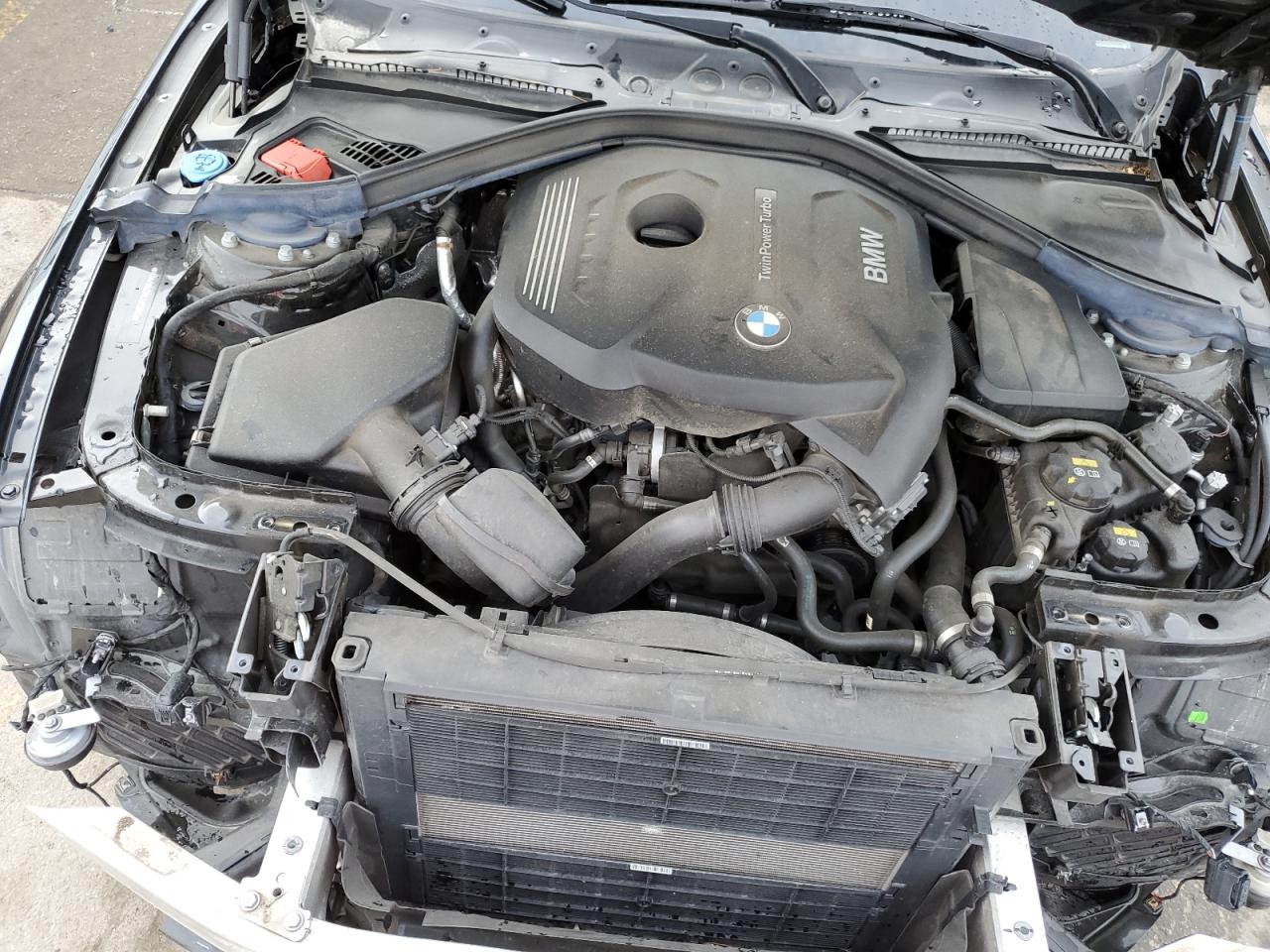2020 BMW 4er VIN WBA4W5C0XLFH12655 Copart auction photo, front end damage thumbnail 11