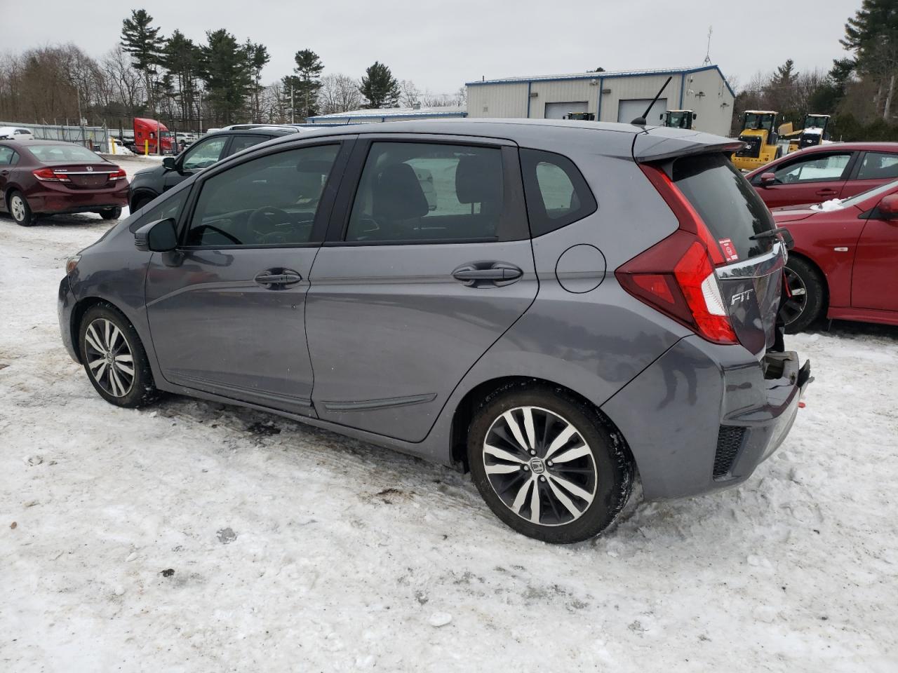 2015 Honda Fit VIN 3HGGK5H82FM764066 Copart auction photo, rear end / front end damage thumbnail 2