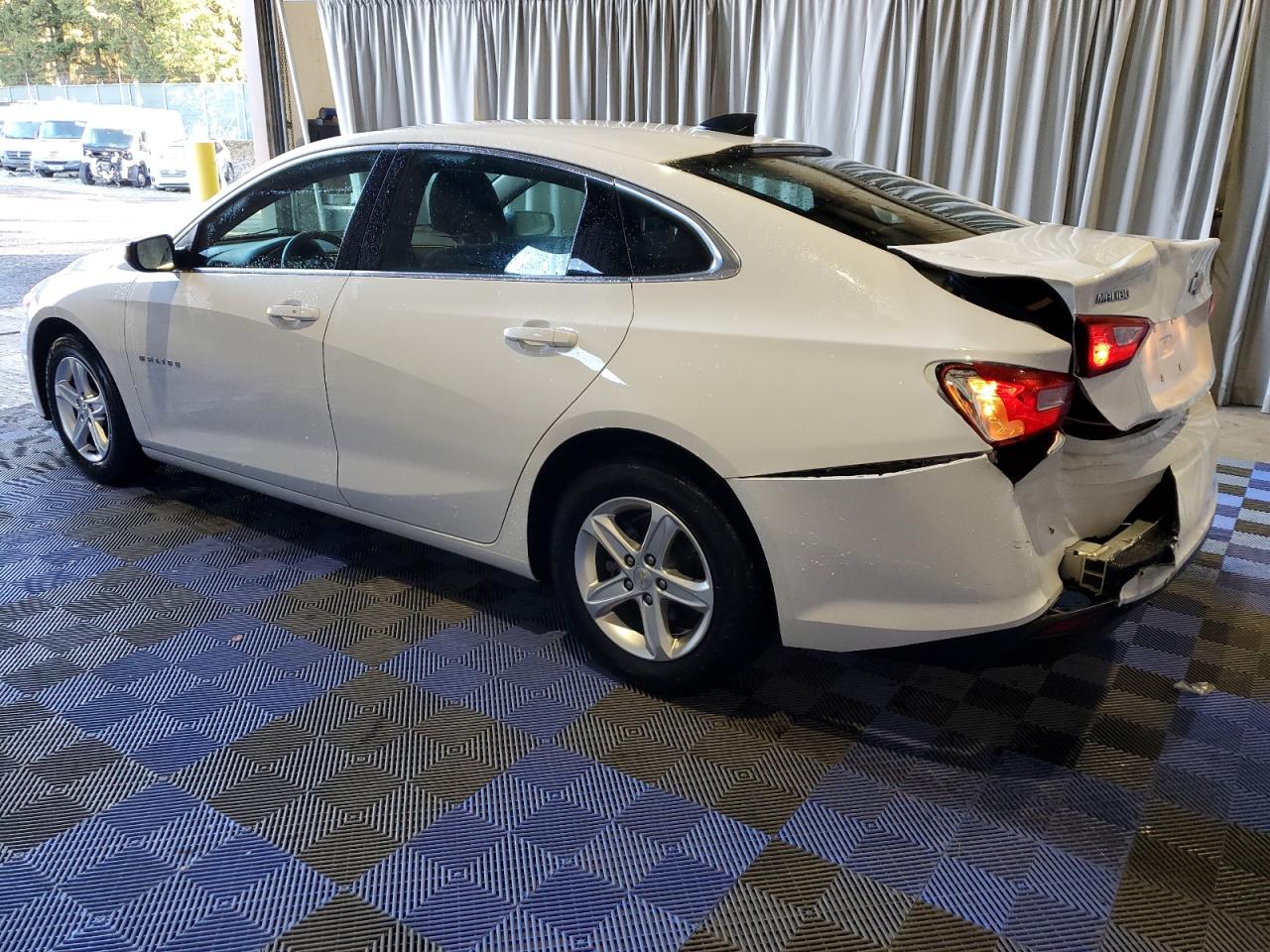 2022 Chevrolet Malibu VIN 1G1ZB5ST7NF215121 Copart auction photo, rear end damage thumbnail 2