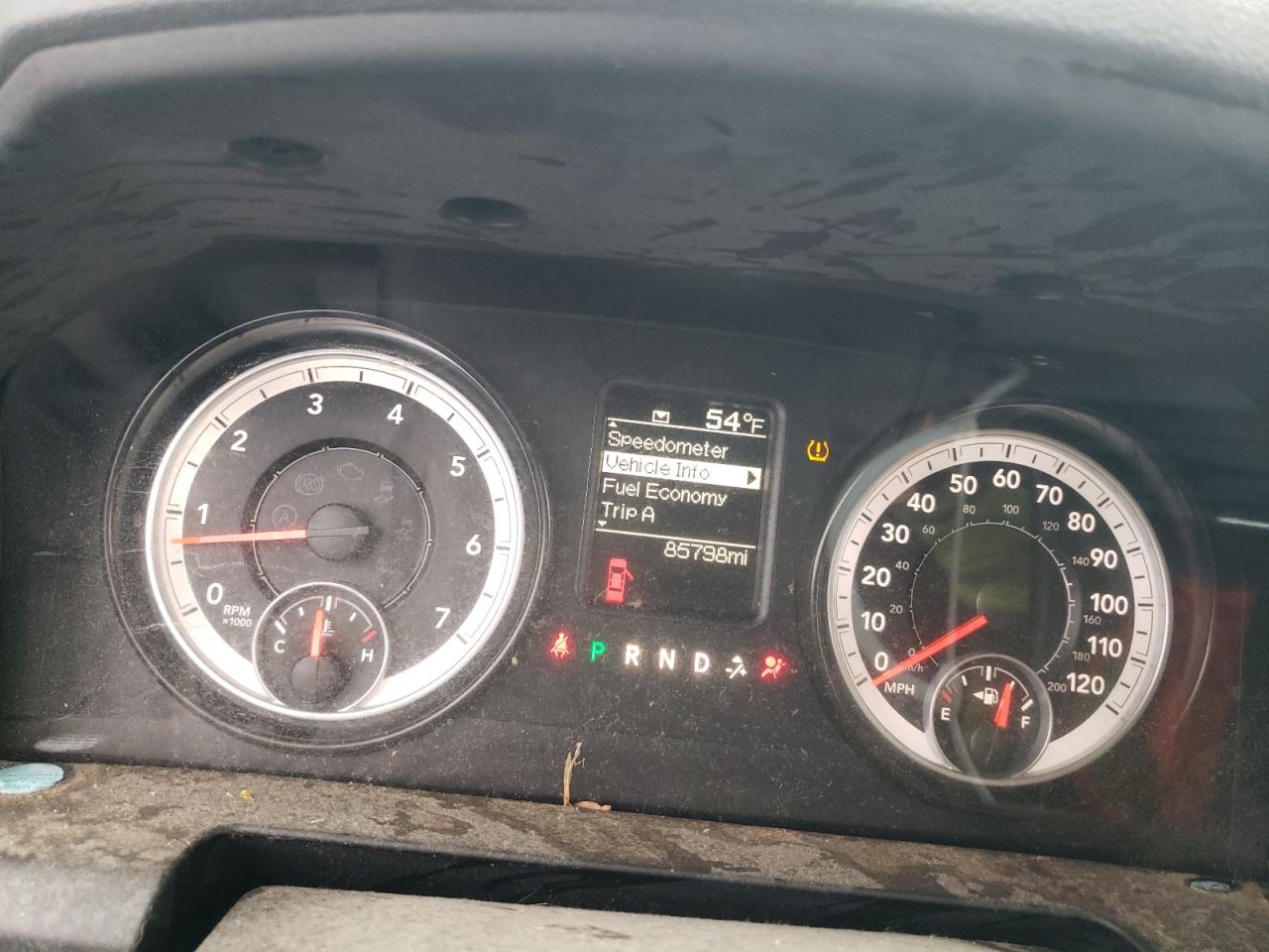 2014 RAM 1500 VIN 3C6JR7AT0EG259805 Copart auction photo, side / rear end damage thumbnail 9