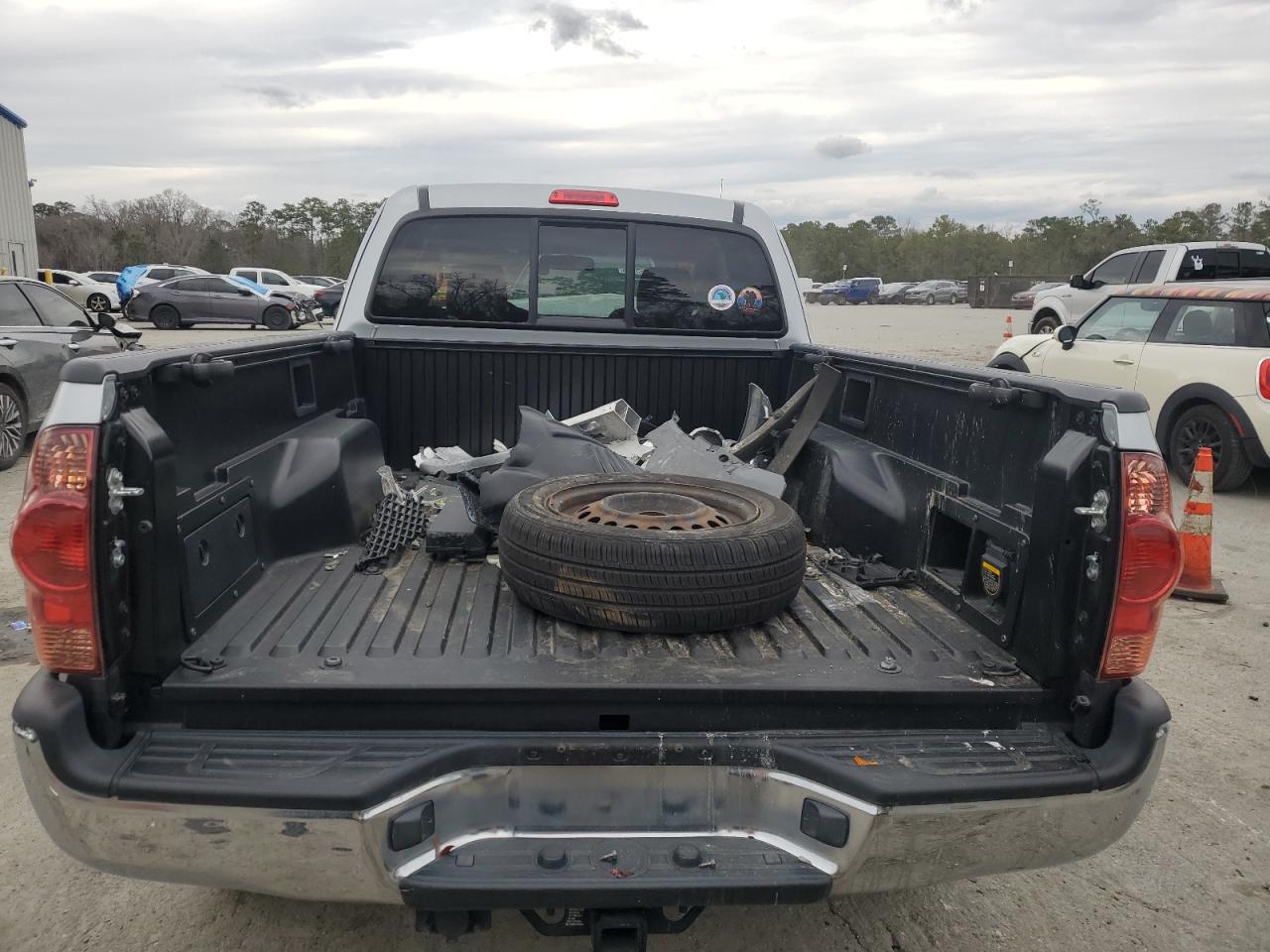 2007 Toyota Tacoma VIN 5TETU62N87Z432729 Copart auction photo, front end damage thumbnail 10