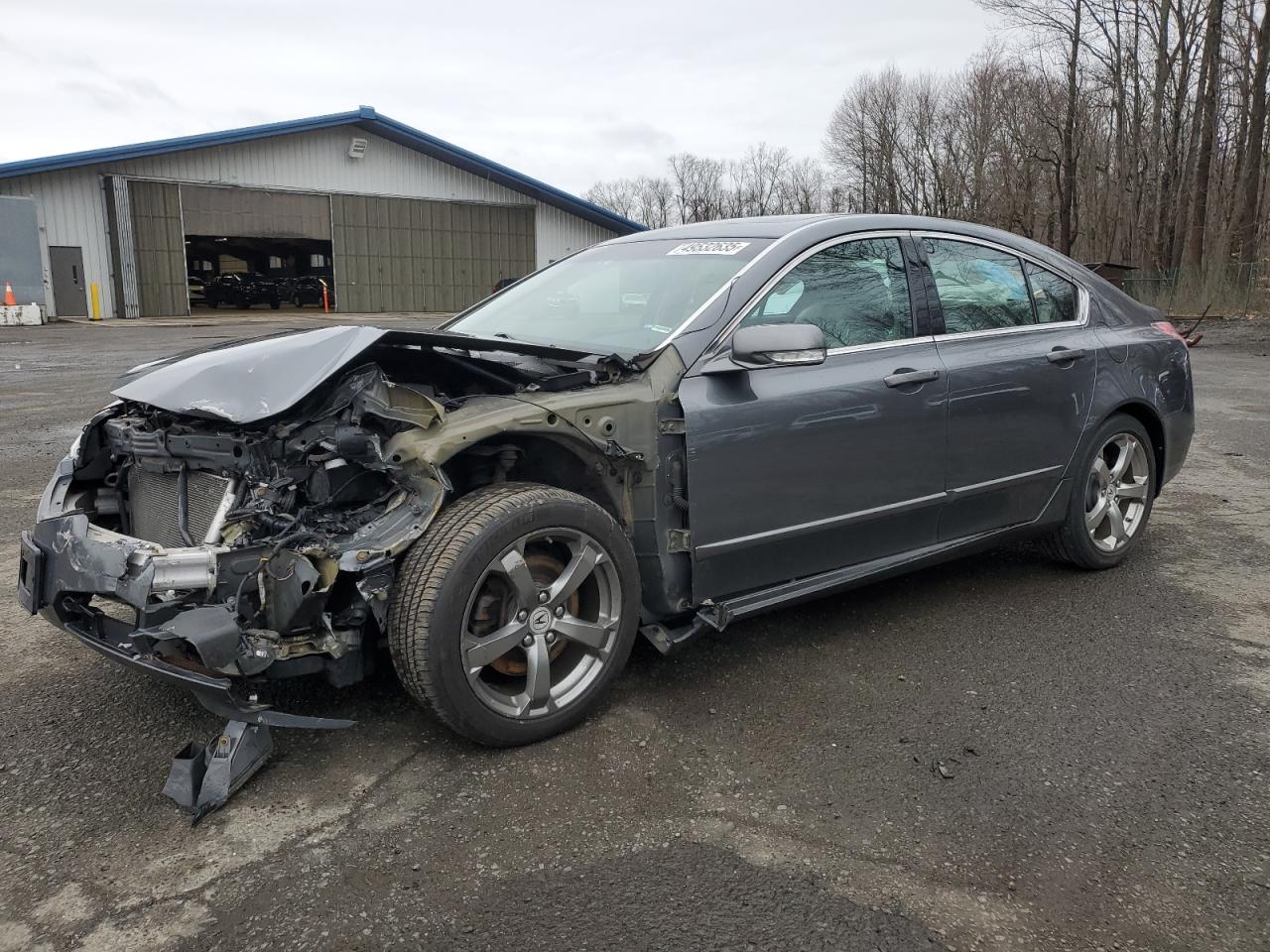 2011 Acura TL VIN 19UUA9F20BA001076 - Copart auction photo