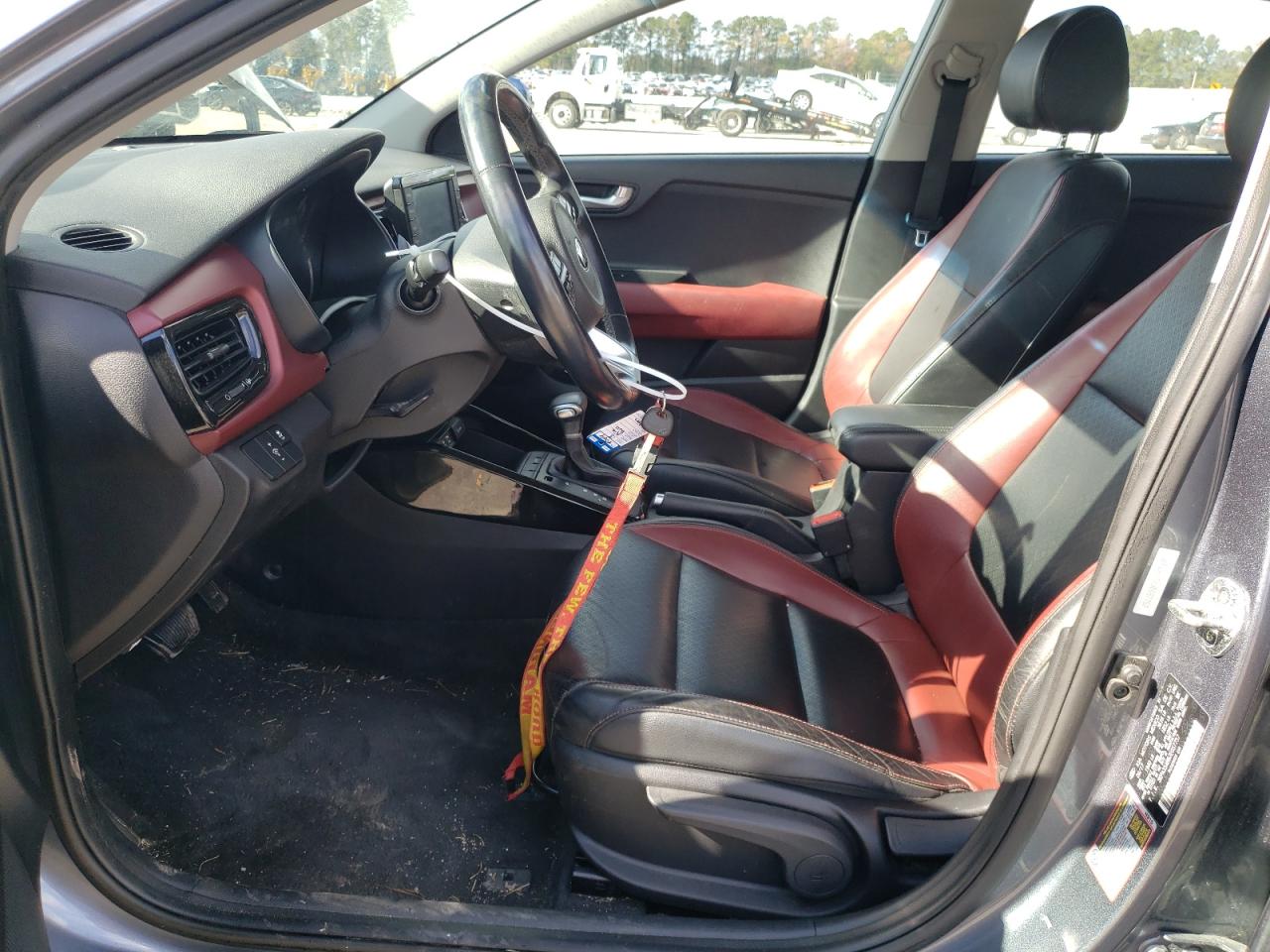 2018 KIA Rio VIN 3KPA35AB8JE057757 Copart auction photo, front end damage thumbnail 7