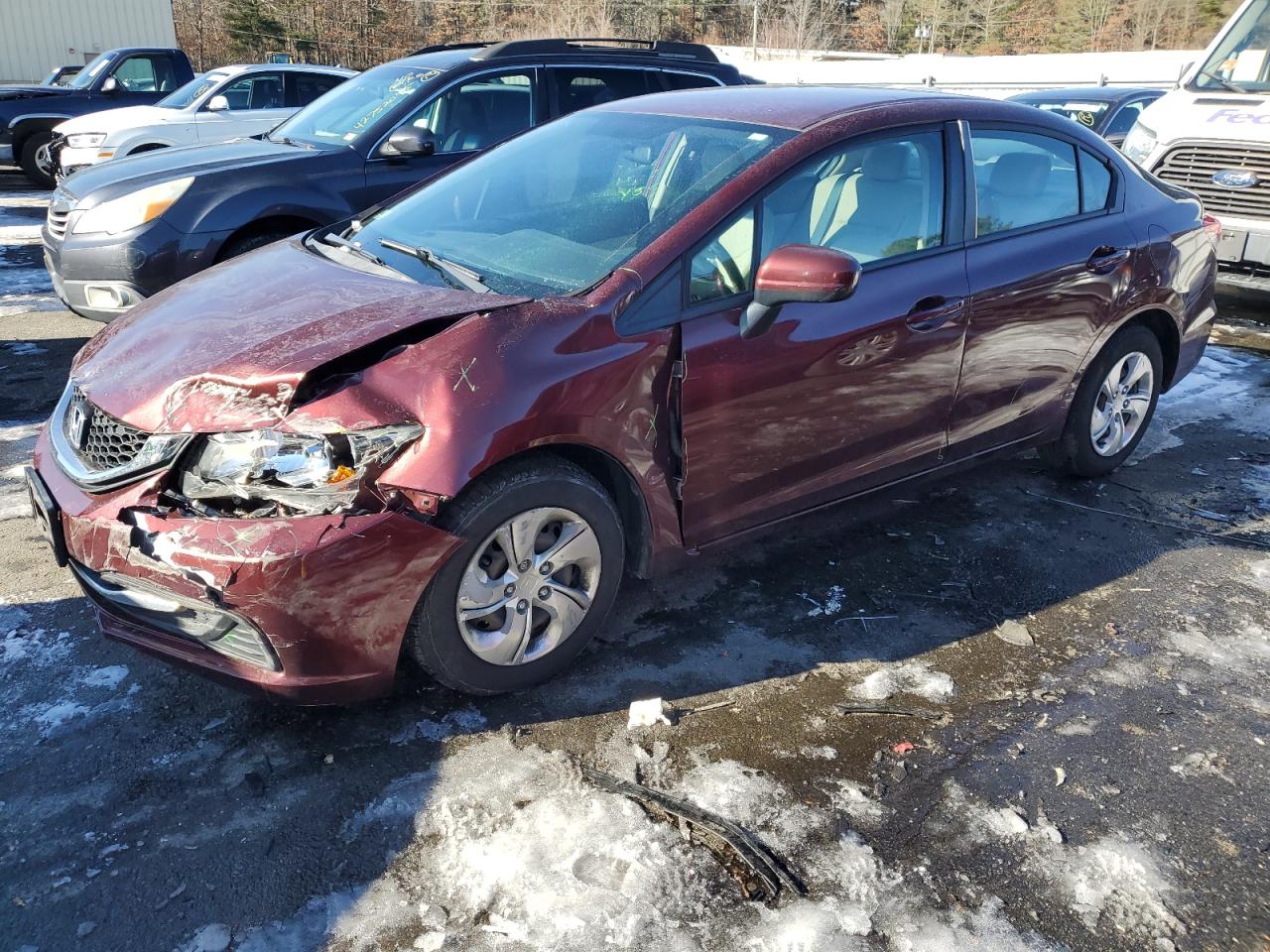2014 Honda Civic VIN 2HGFB2F54EH510567