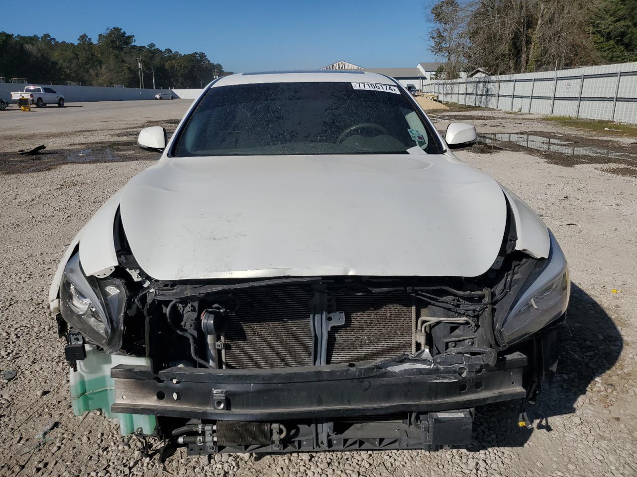 2015 Infiniti Q70 VIN JN1BY1PP6FM600603 Copart auction photo, front end damage thumbnail 5