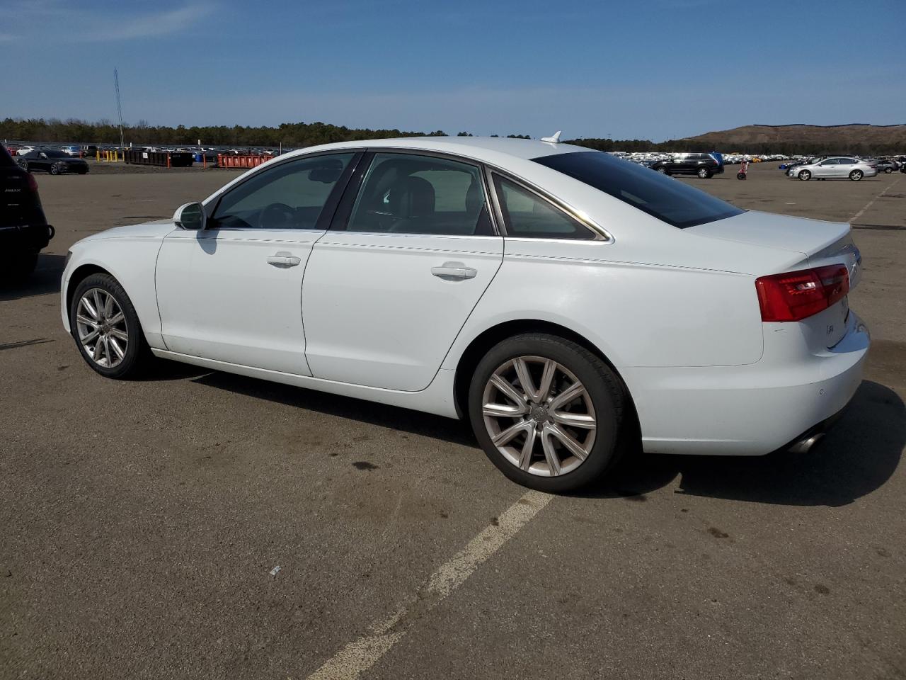 2014 Audi A6 VIN WAUGFAFC7EN023593 Copart auction photo, minor dent/scratches damage thumbnail 2