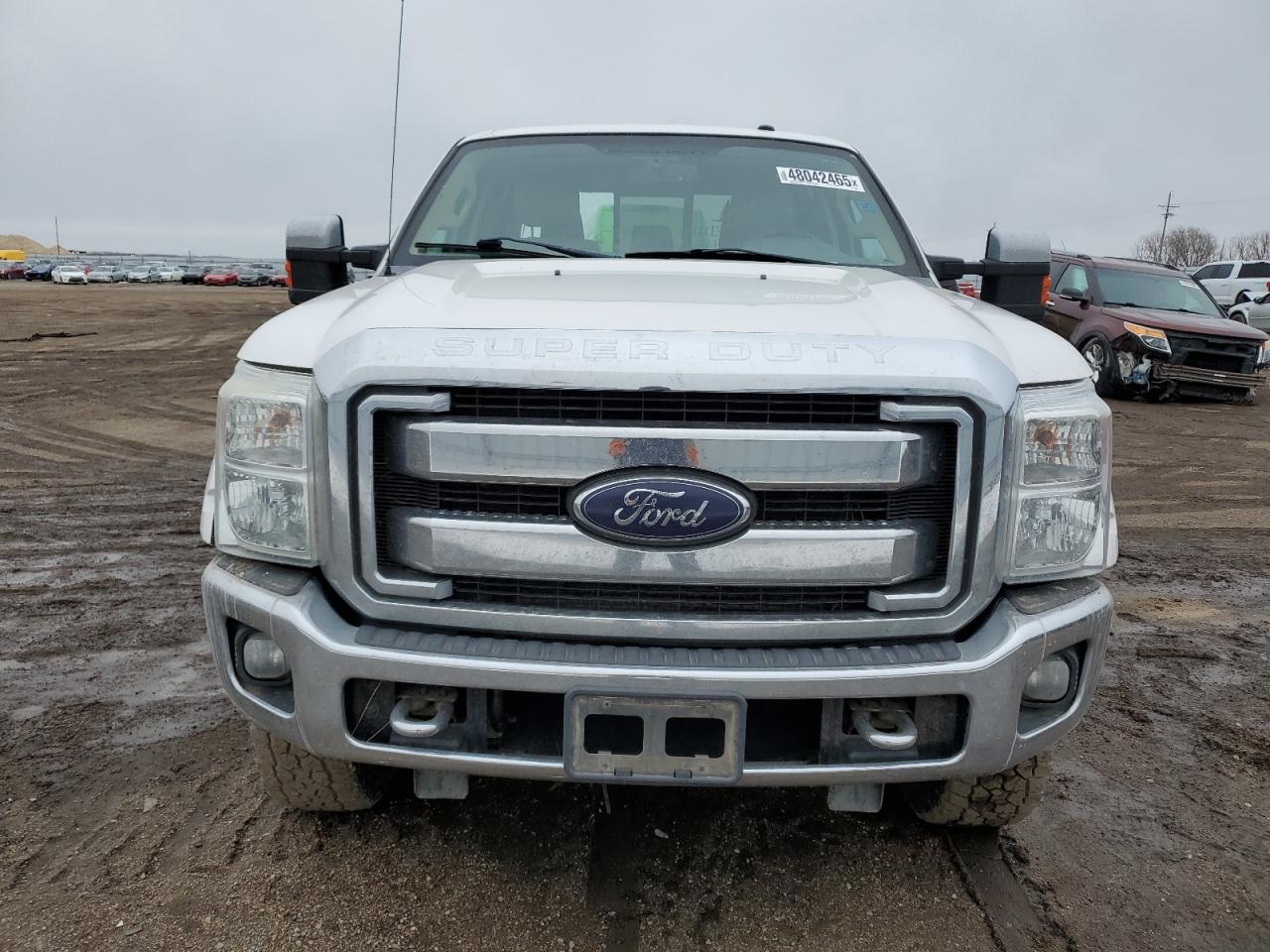 2012 Ford F250 VIN 1FT7W2BT0CEA80200 Copart auction photo, side / rear end damage thumbnail 5