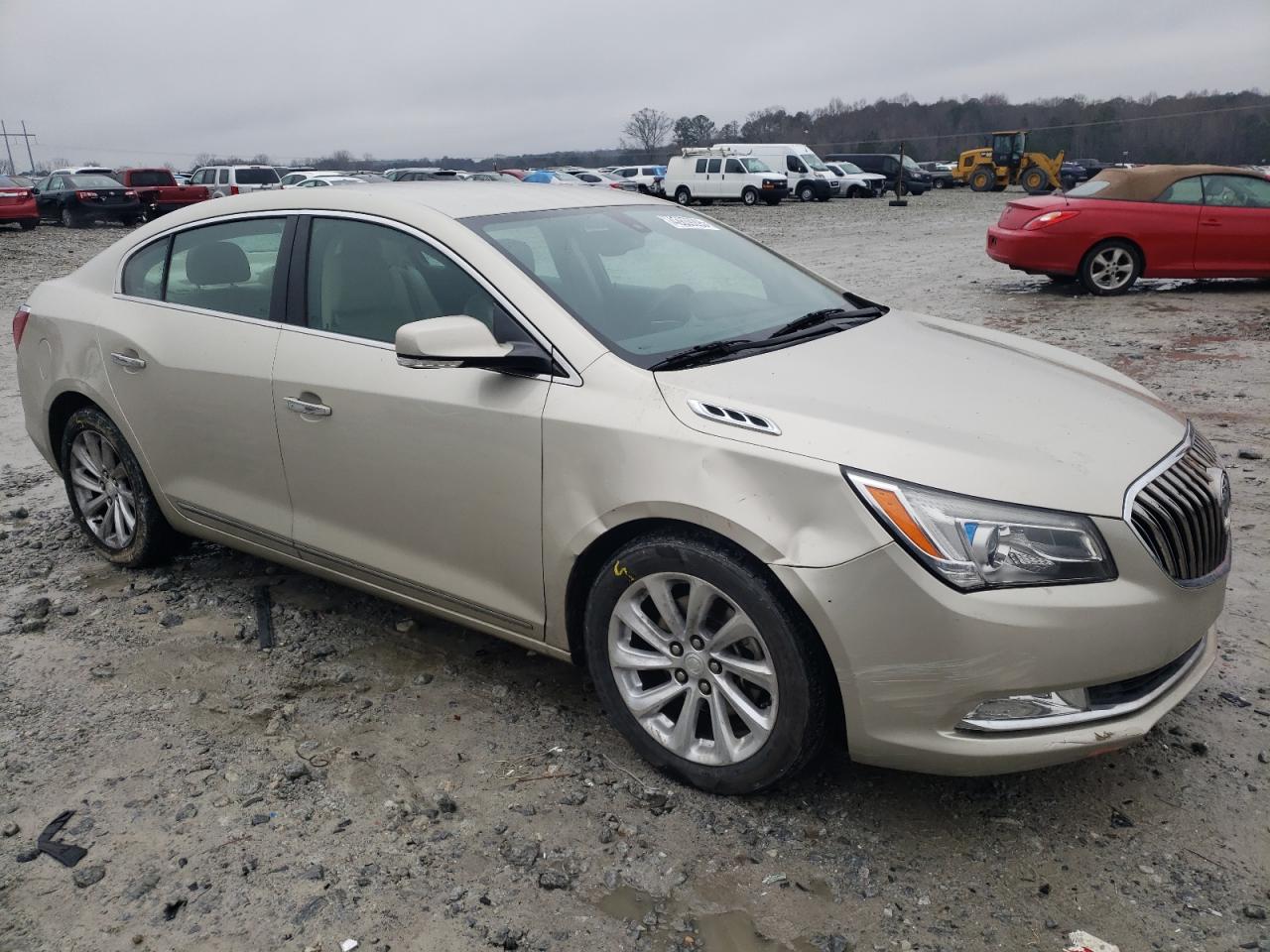 2015 Buick LaCrosse VIN 1G4GB5G31FF131347 Copart auction photo, front end / rear end damage thumbnail 4