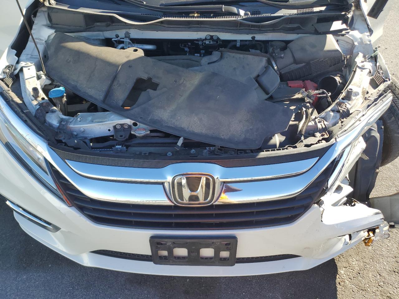 2019 Honda Odyssey VIN 5FNRL6H9XKB003044 Copart auction photo, front end / side damage thumbnail 13