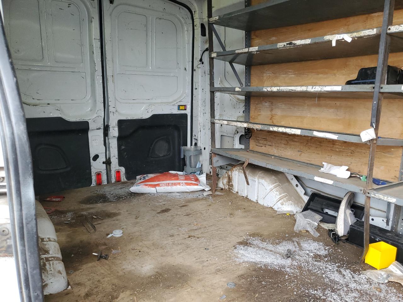 2017 Ford Transit VIN 1FTYR2CMXHKA56515 Copart auction photo, front end / side damage thumbnail 10