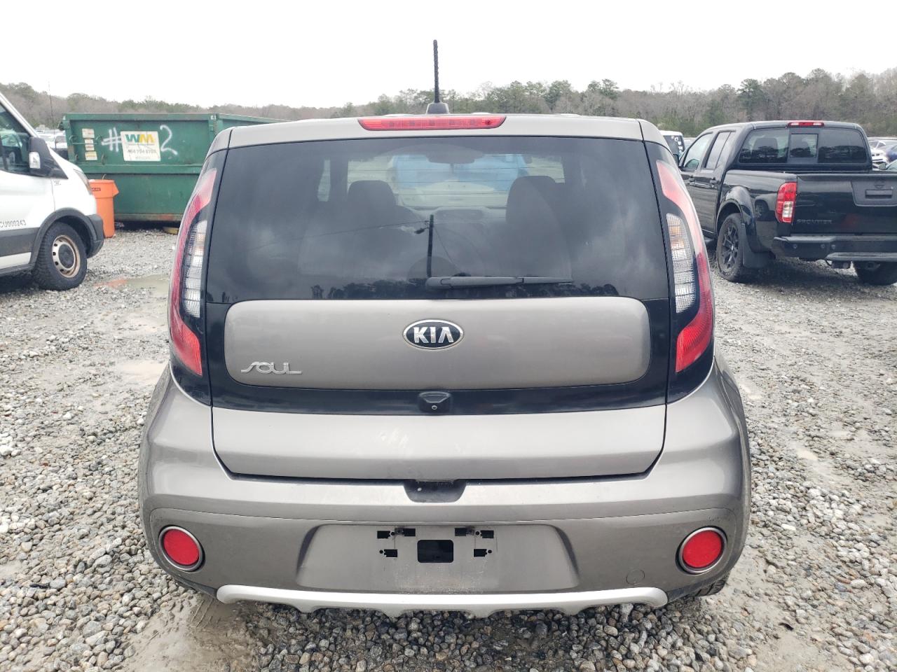 2018 KIA Soul VIN KNDJP3A50J7539786 Copart auction photo, front end / minor dent/scratches damage thumbnail 6