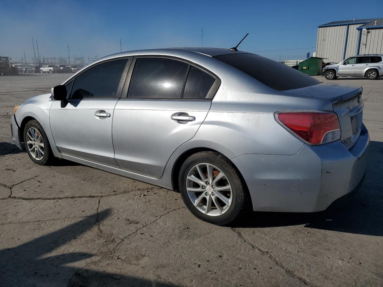 2012 Subaru Impreza VIN JF1GJAC68CH012278 Copart auction photo, rear end / mechanical damage thumbnail 2