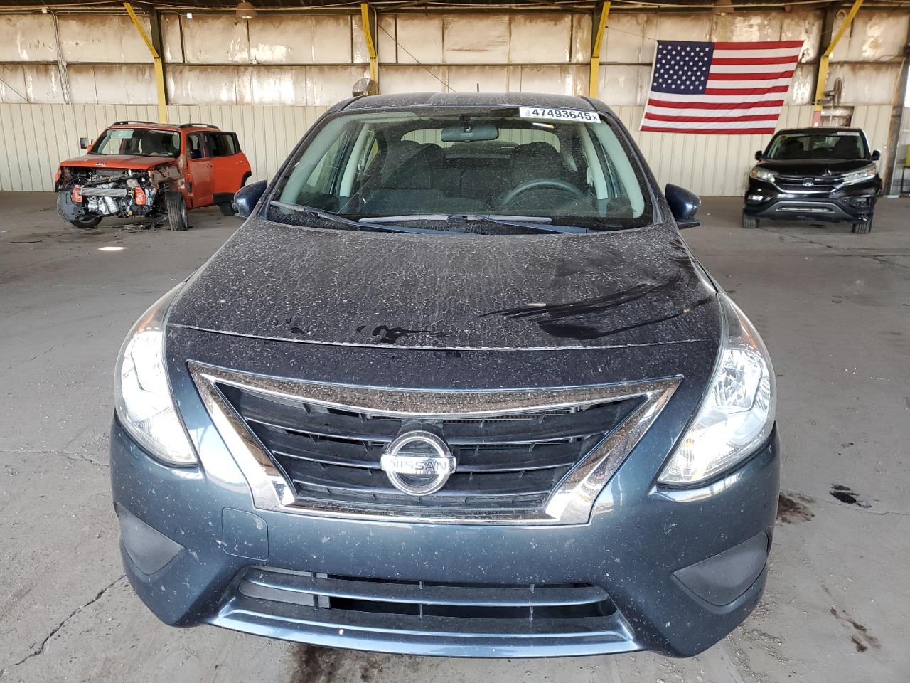 2016 Nissan Versa VIN 3N1CN7AP7GL841011 Copart auction photo, rear end damage thumbnail 5