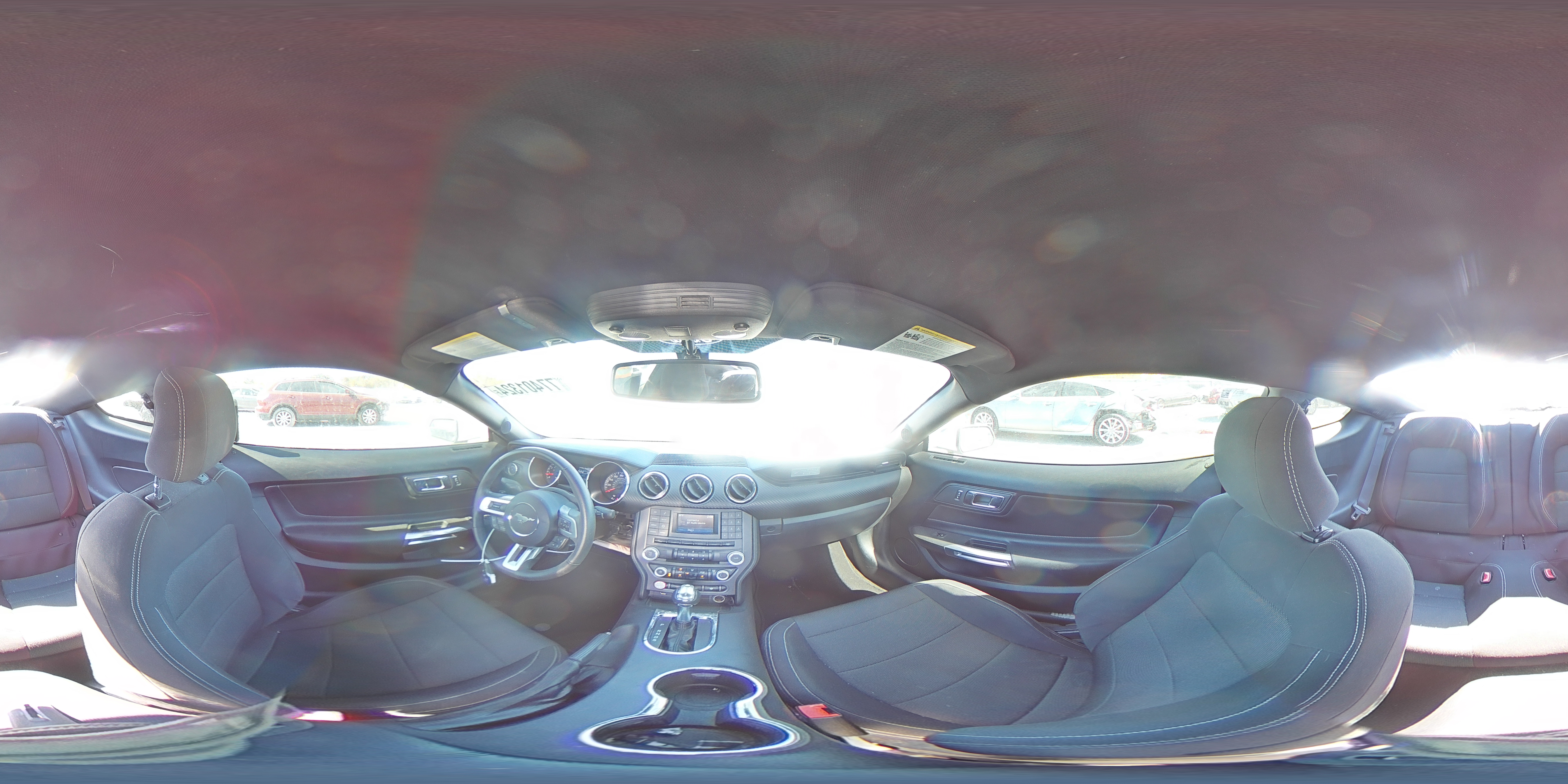 2015 Ford Mustang VIN 1FA6P8AM5F5395929 Copart auction photo, rear end / front end damage thumbnail 12