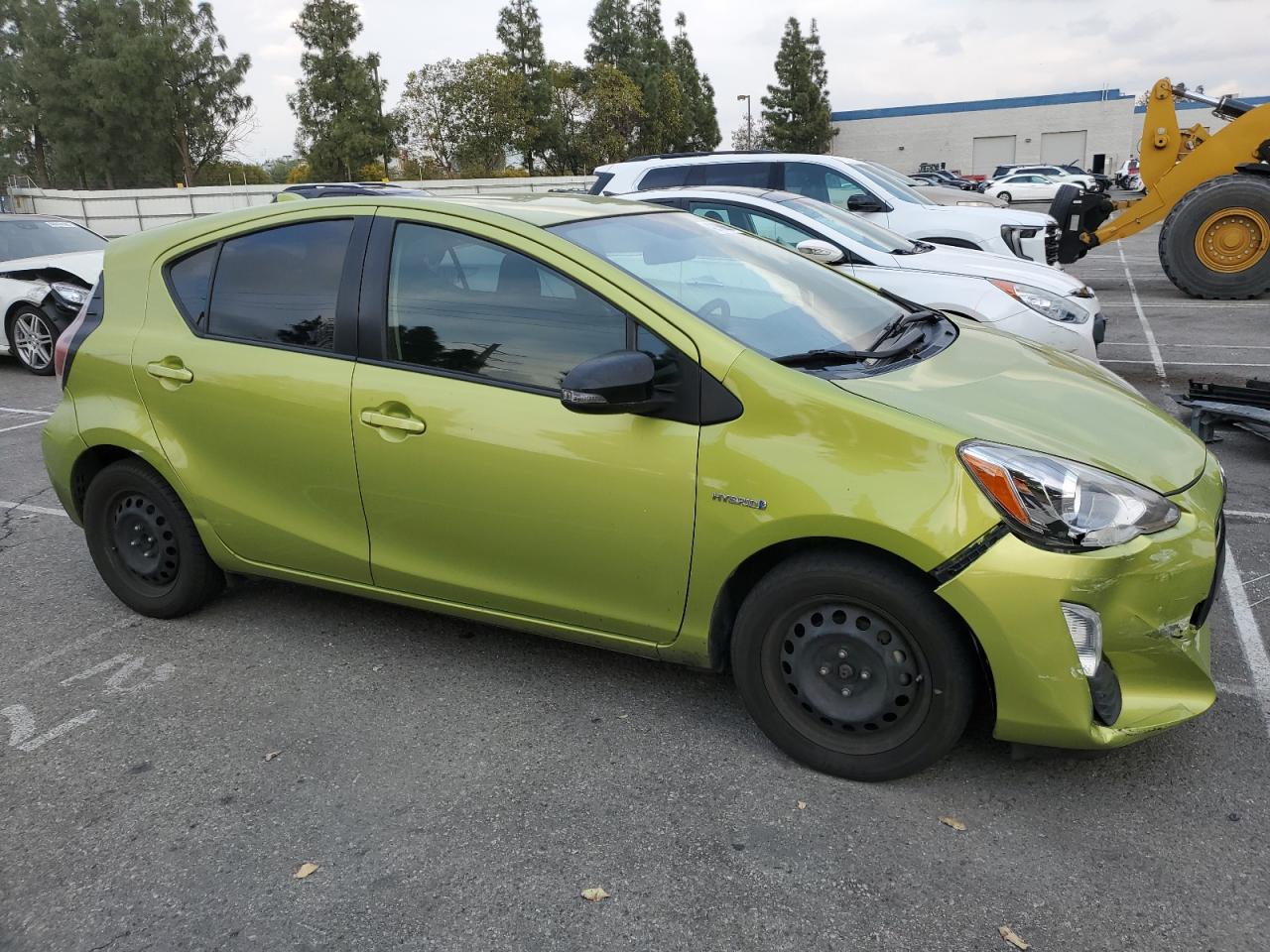2016 Toyota Prius VIN JTDKDTB31G1132632 Copart auction photo, front end / rear end damage thumbnail 4