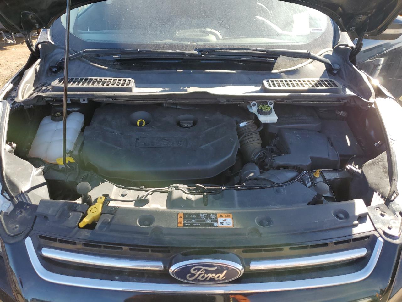 2014 Ford Escape VIN 1FMCU9J91EUC51950 Copart auction photo, side / rear end damage thumbnail 12