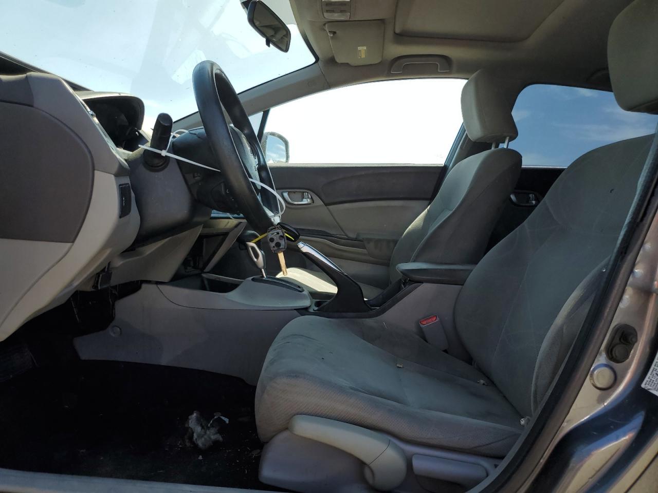 2012 Honda Civic VIN 19XFB2F86CE371320 Copart auction photo, rear end damage thumbnail 7