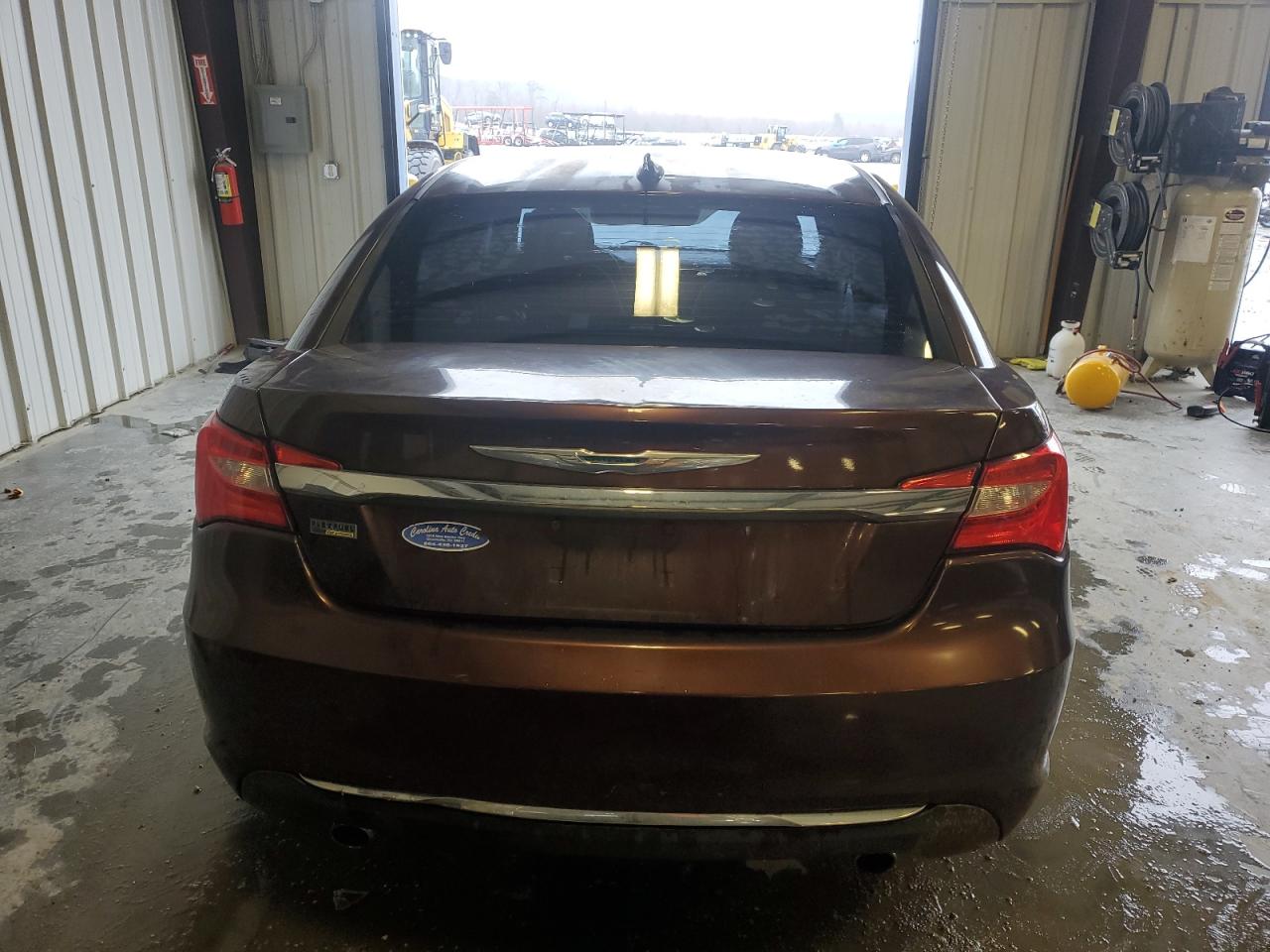 2013 Chrysler 200 VIN 1C3CCBBG9DN678009 Copart auction photo, side damage thumbnail 6