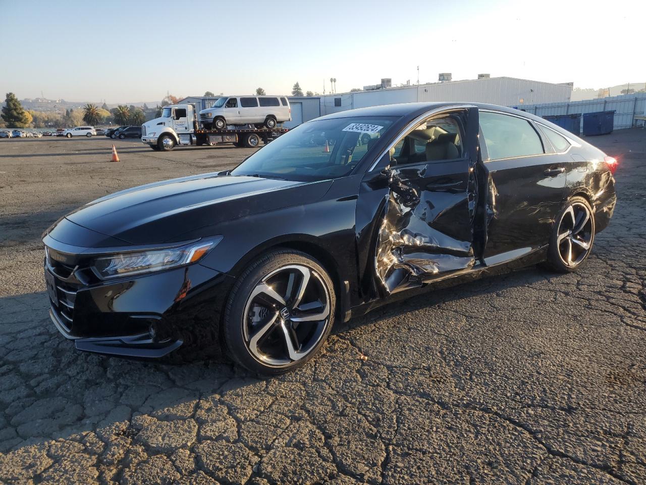 2022 Honda Accord VIN 1HGCV1F49NA028753