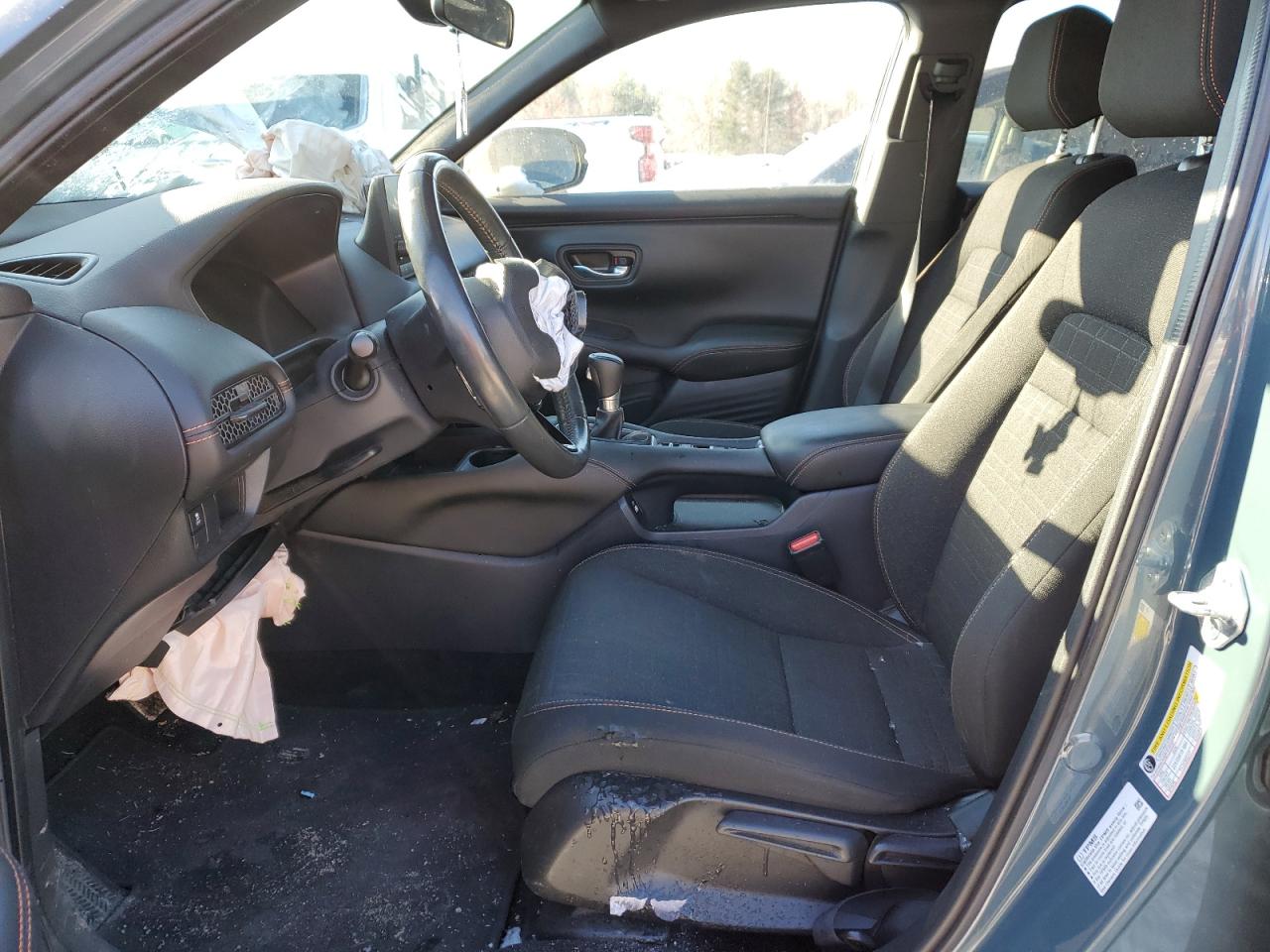 2023 Honda HR-V VIN 3CZRZ2H57PM715741 Copart auction photo, front end damage thumbnail 7