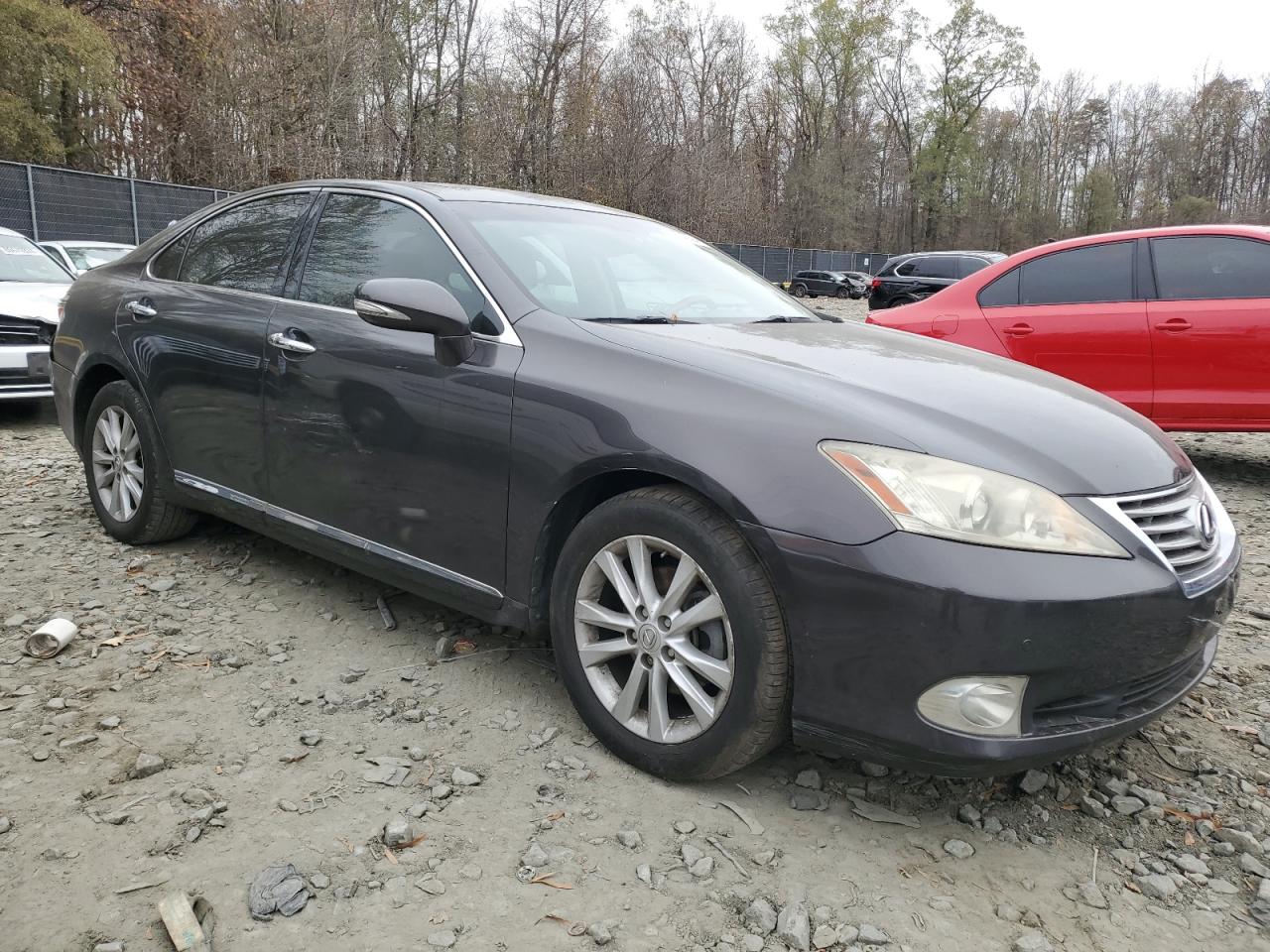 2011 Lexus ES VIN JTHBK1EG6B2471171 Copart auction photo, all over damage thumbnail 4