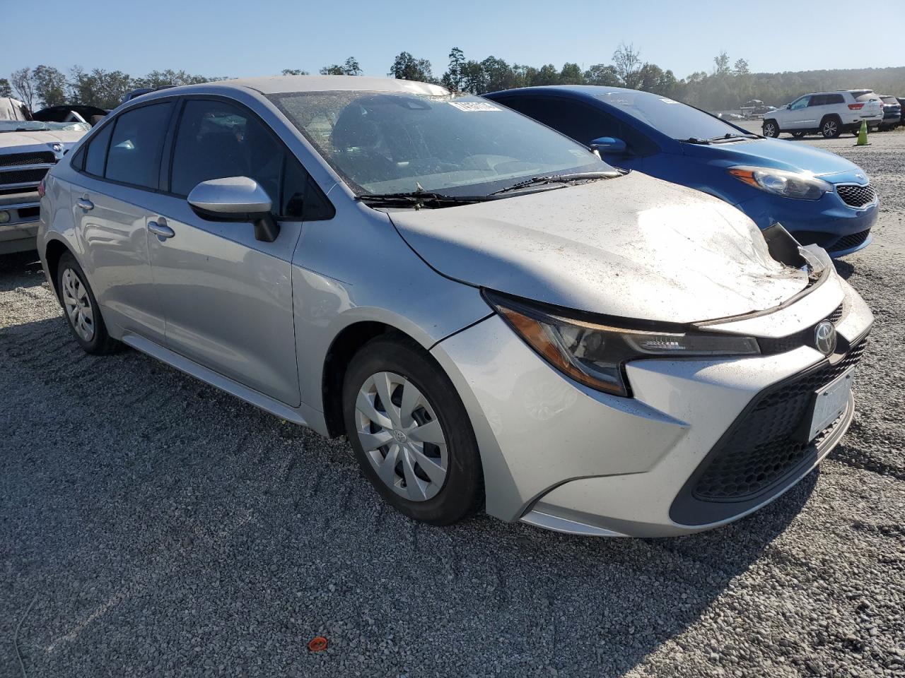 2020 Toyota Corolla VIN 5YFDPRAE8LP015237 Copart auction photo, top/roof damage thumbnail 4