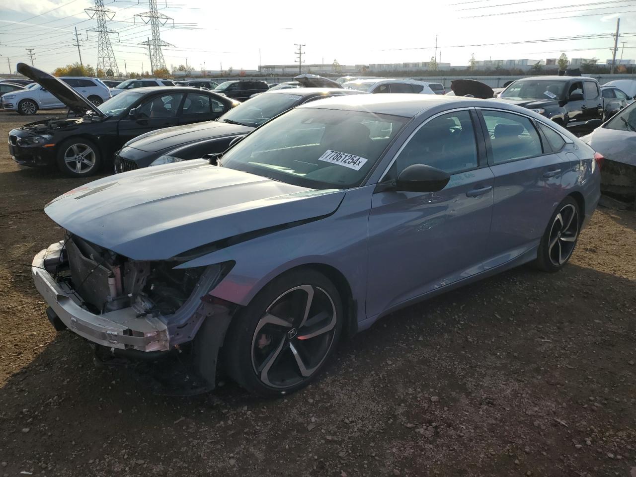 2022 Honda Accord VIN 1HGCV1F32NA041819