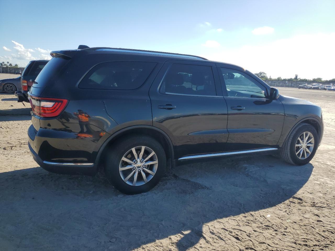2016 Dodge Durango VIN 1C4RDHAG2GC345416 Copart auction photo, side damage thumbnail 3