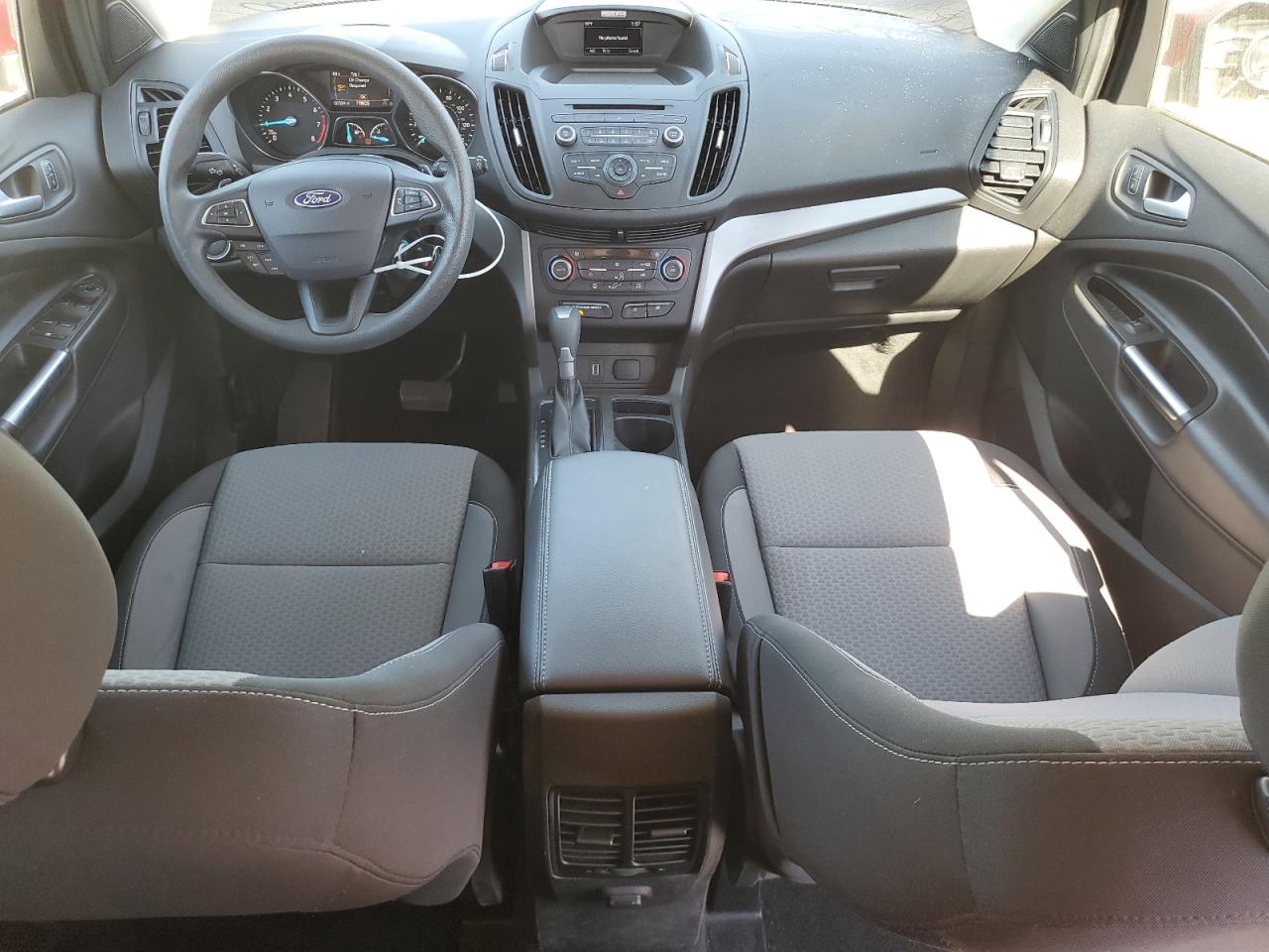 2017 Ford Escape VIN 1FMCU9GD6HUD50120 Copart auction photo, top/roof damage thumbnail 8