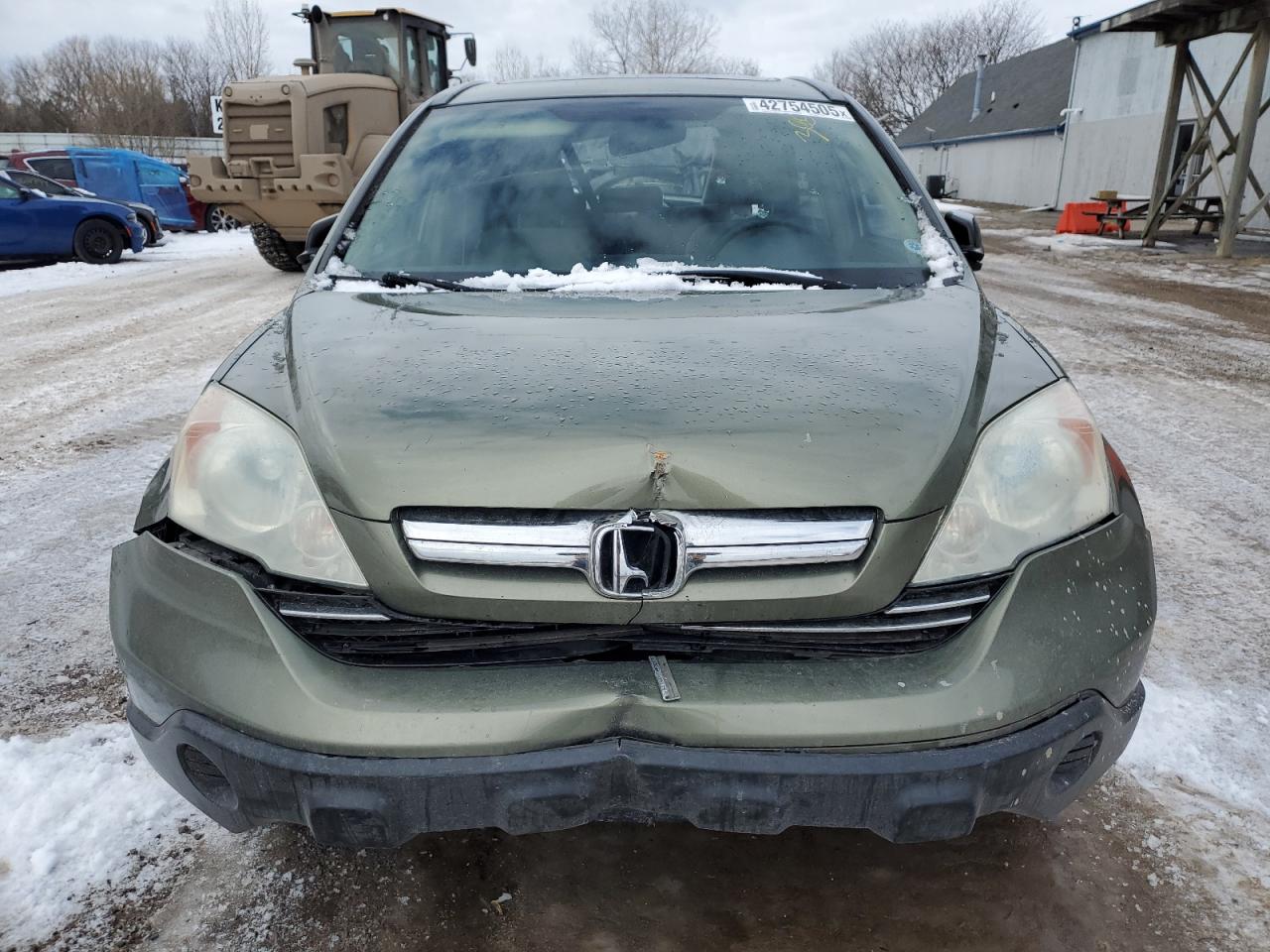 2009 Honda CR-V VIN 5J6RE48559L021836 Copart auction photo, rear end / front end damage thumbnail 5
