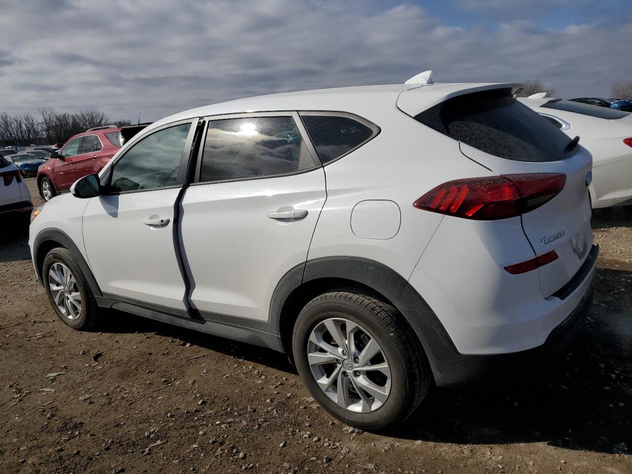 2019 Hyundai Tucson VIN KM8J2CA43KU035091 Copart auction photo, rear end / minor dent/scratches damage thumbnail 2