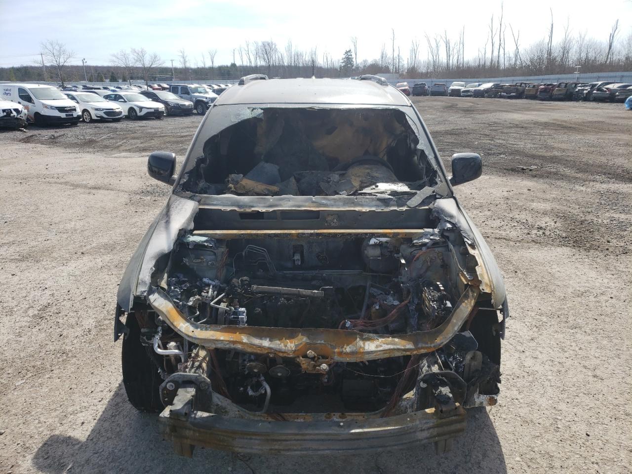 2018 Dodge Journey VIN 3C4PDCBB9JT445635 Copart auction photo, burn - engine damage thumbnail 5